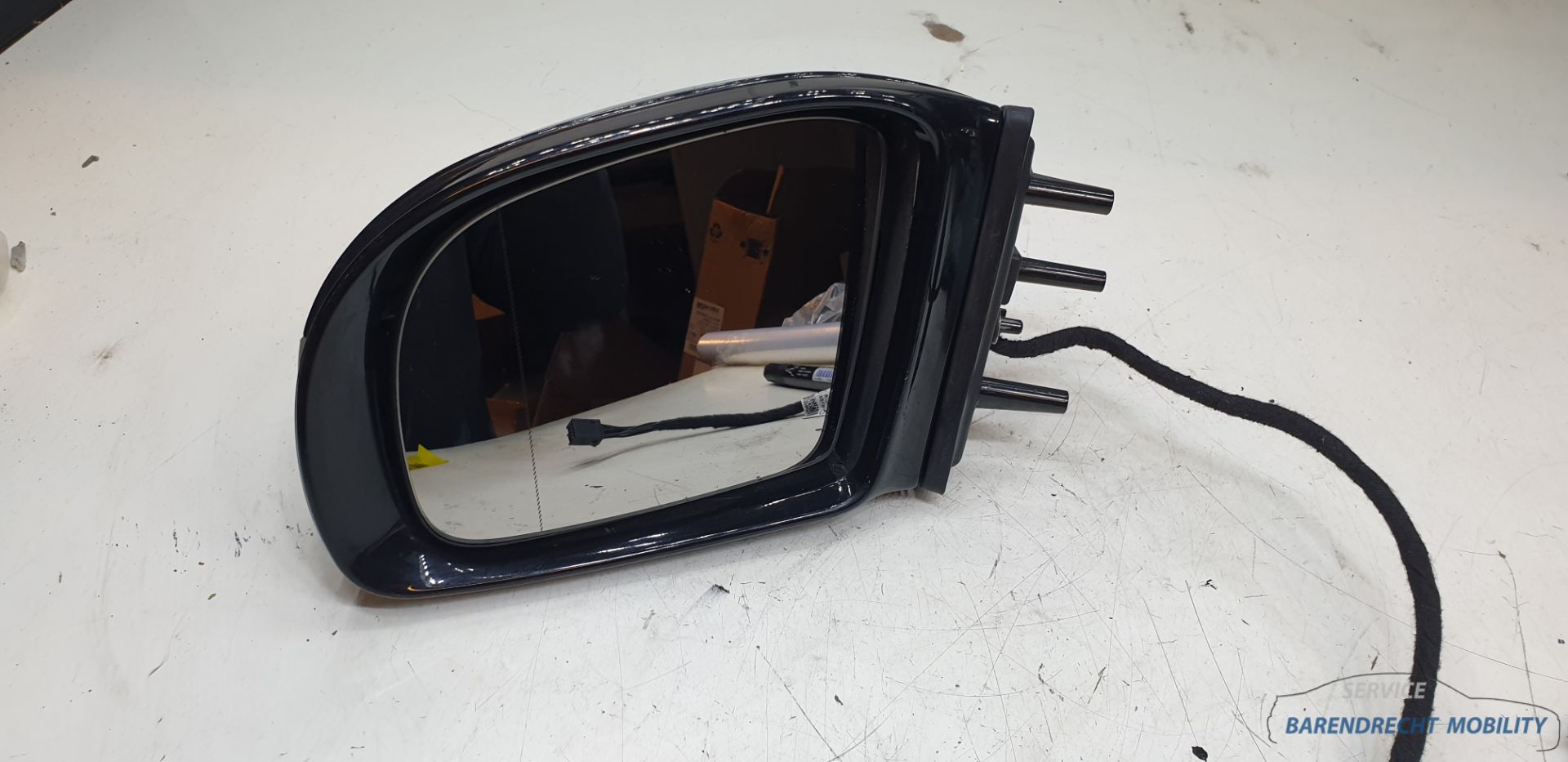 Außenspiegel Links W164 ML Mercedes 1648102916 197 Obsidianschwarz Original Gebraucht 2005 / 2010