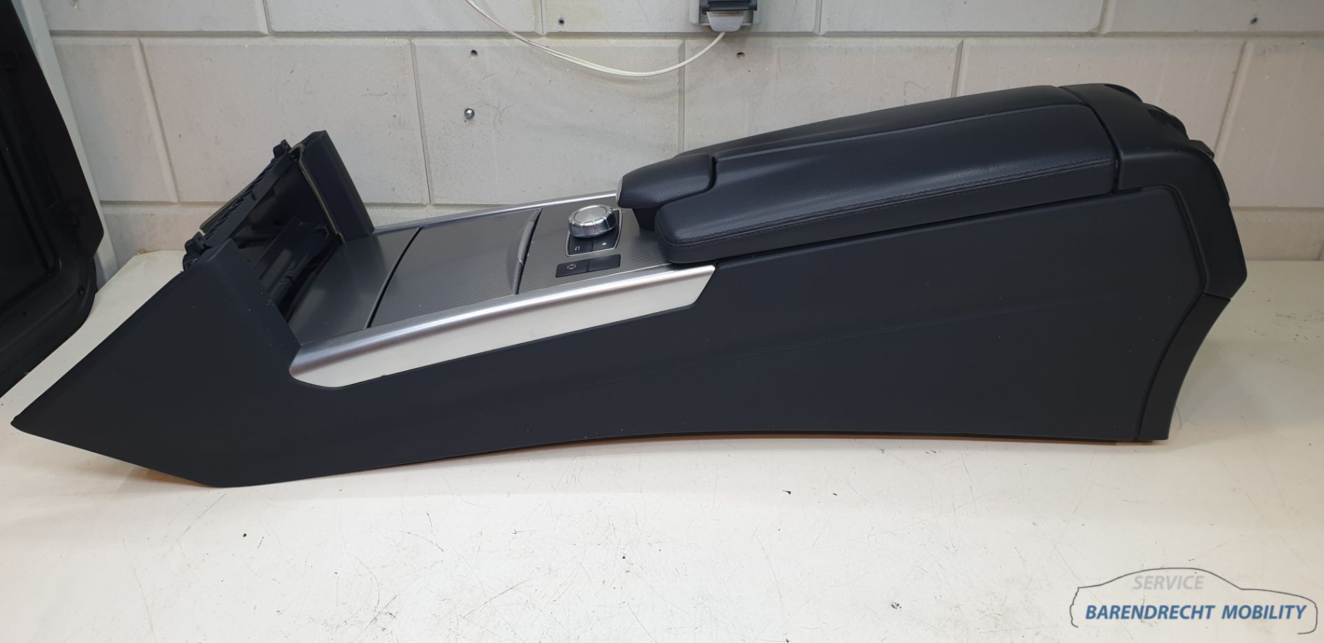 Complete middenconsole armleuning Idrive asbak W212 E-klasse Mercedes origineel gebruikt