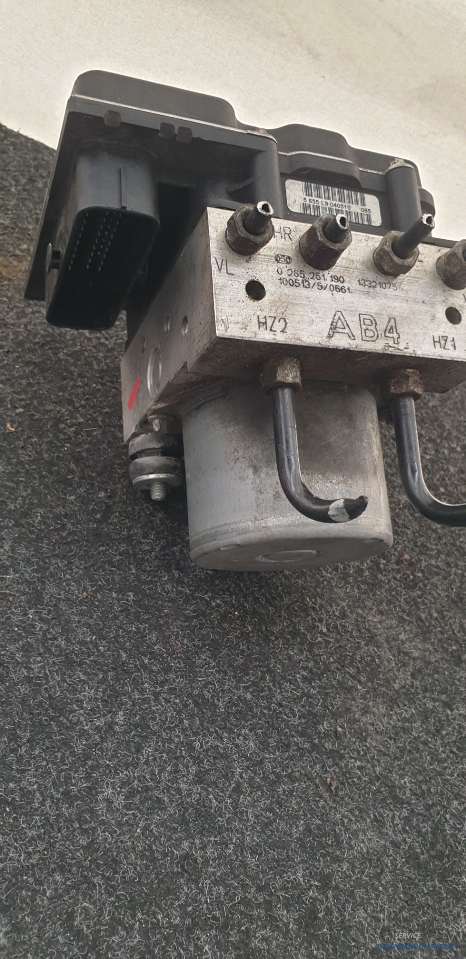 Opel Corsa D ABS-Pumpe AB4 0265251190, Original, gebraucht, Baujahr 2010/2014