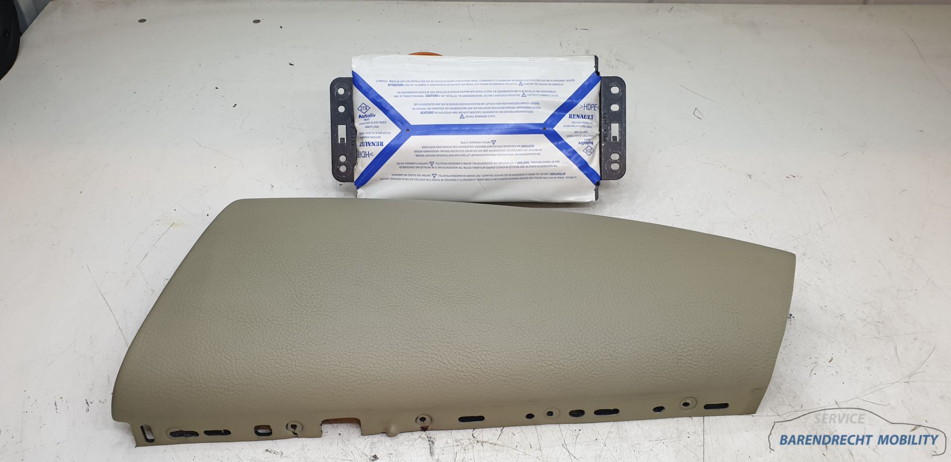 Airbag rechts Avantime Renault cover 6025403682 passagierskant afdekkap origineel gebruikt 2001 / 2003