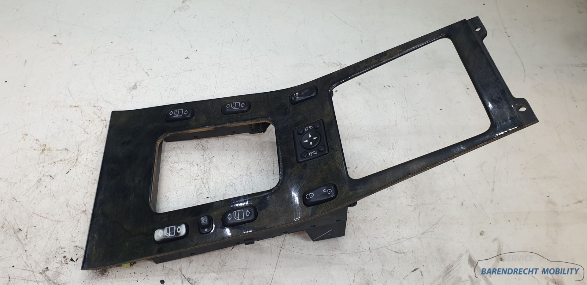 Raambediening schakelaar bedieningspaneel W163 ML Klasse facelift Mercedes middenconsole origineel gebruikt 1998 / 2005