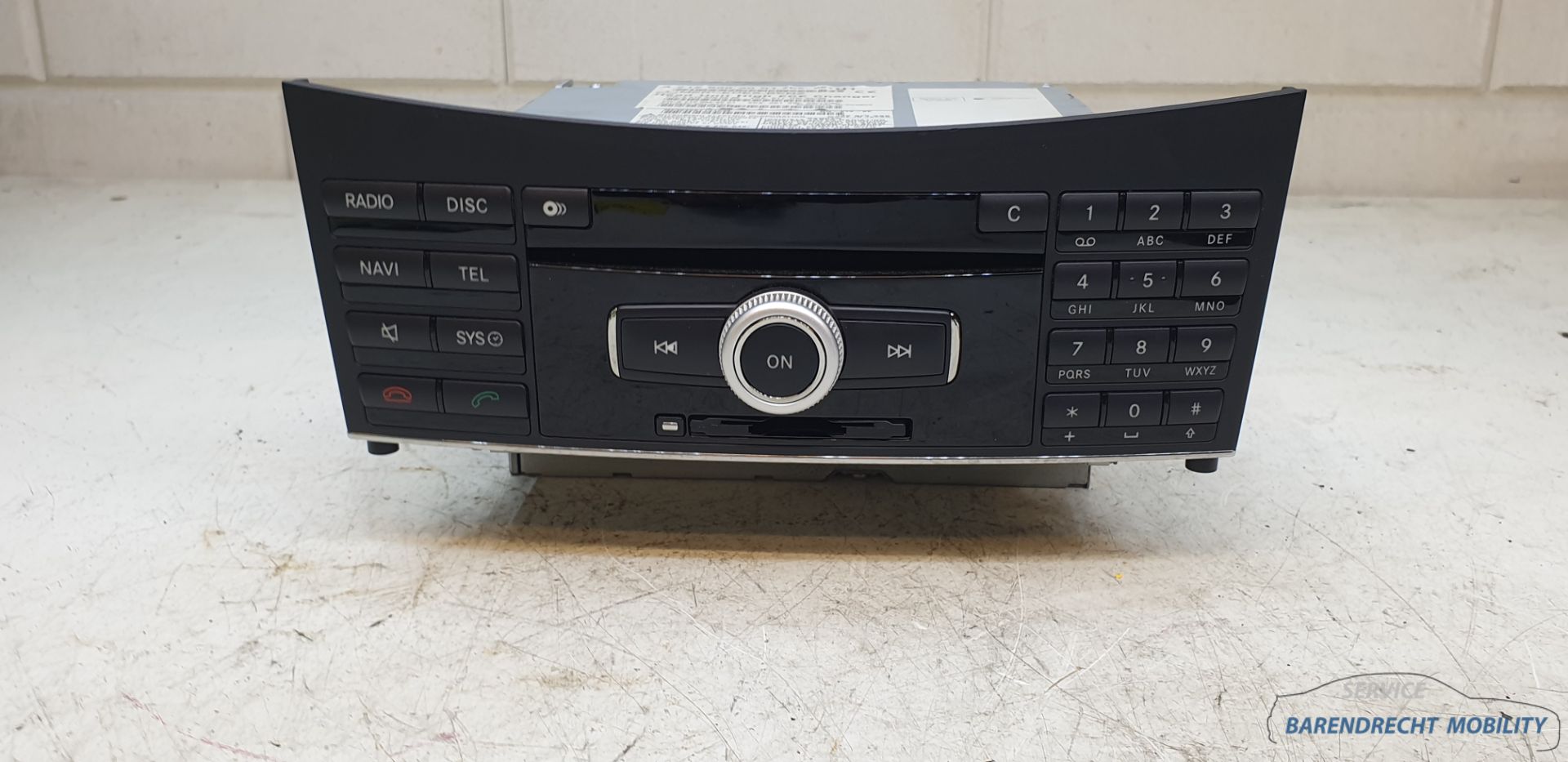 Unité centrale radio multimédia Mercedes classe E W212 W207 2129063001 système de navigation CD MP3 AUX BT