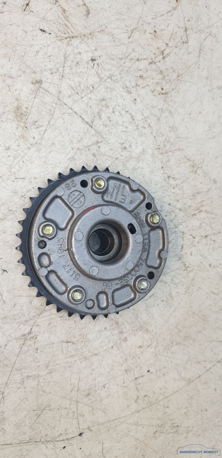 Nokkenasversteller inlaat (vanos) E90 BMW 3 serie N46 7500032 origineel gebruikt 2004 / 2012