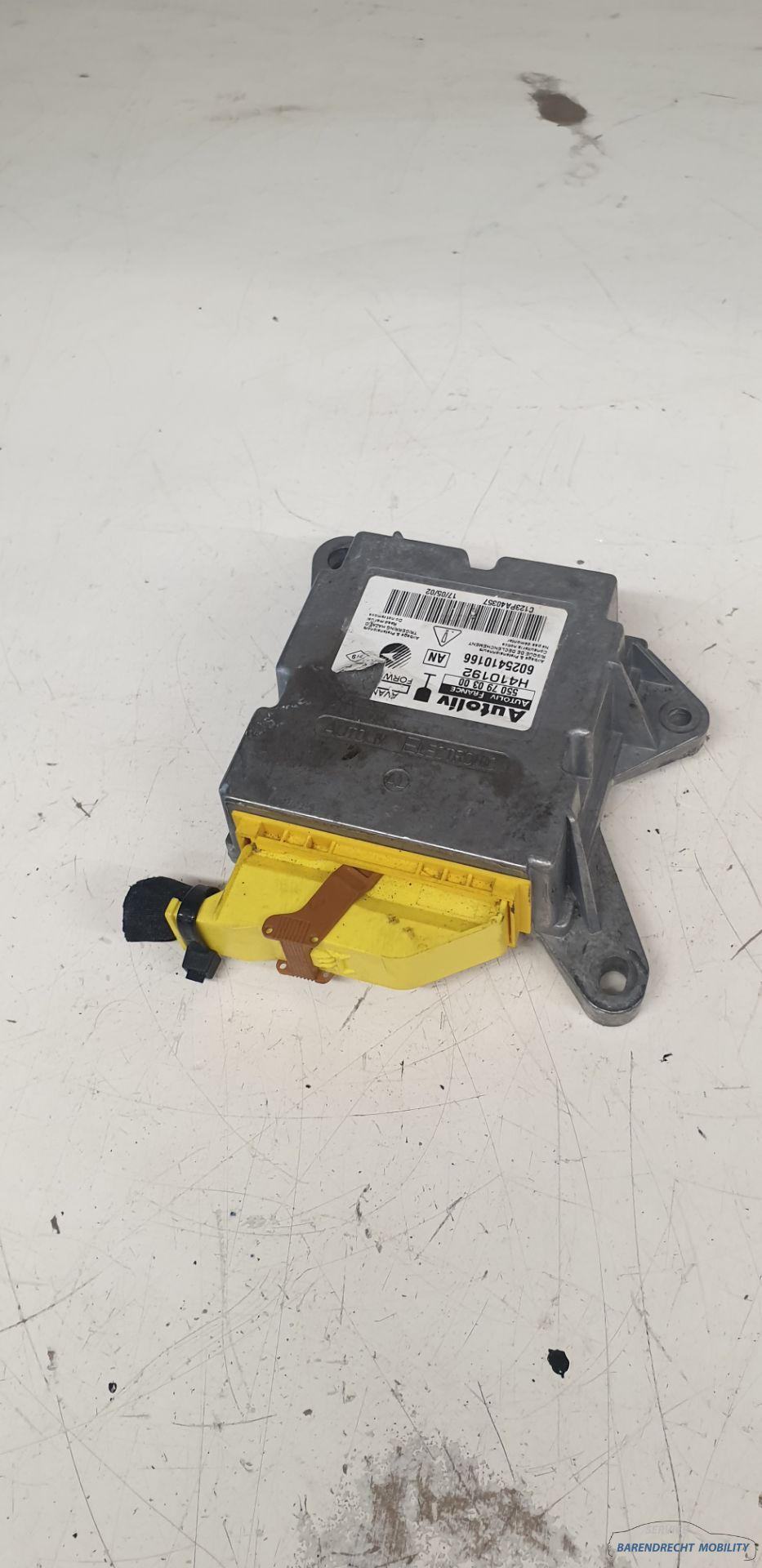 Airbagmodule Avantime Renault 6025410166 origineel gebruikt 2001 / 2005