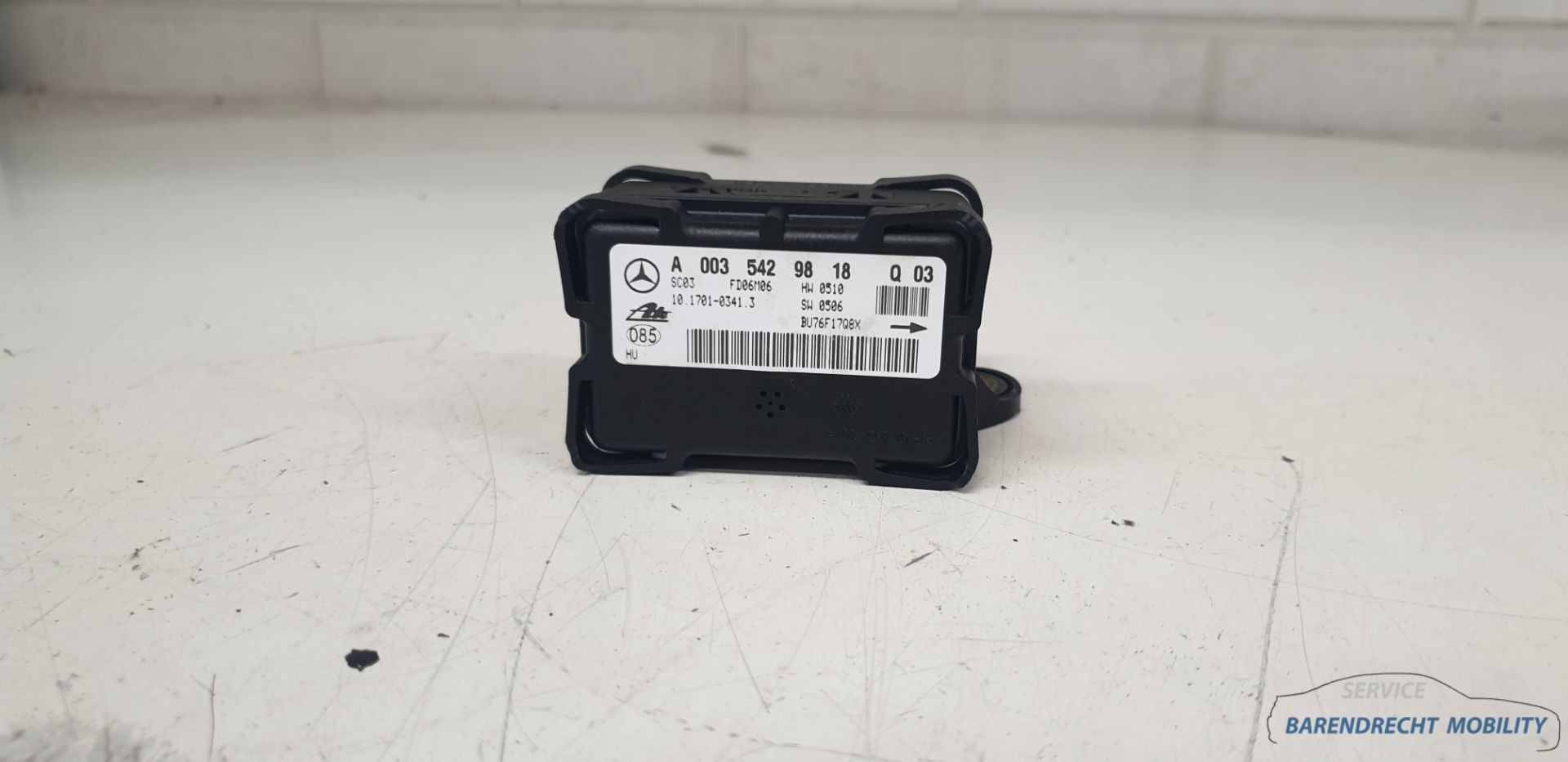ESP-Gierwinkelsensor W203 Mercedes C-Klasse 0035429818 W209 Gierwinkelsensor Original gebraucht