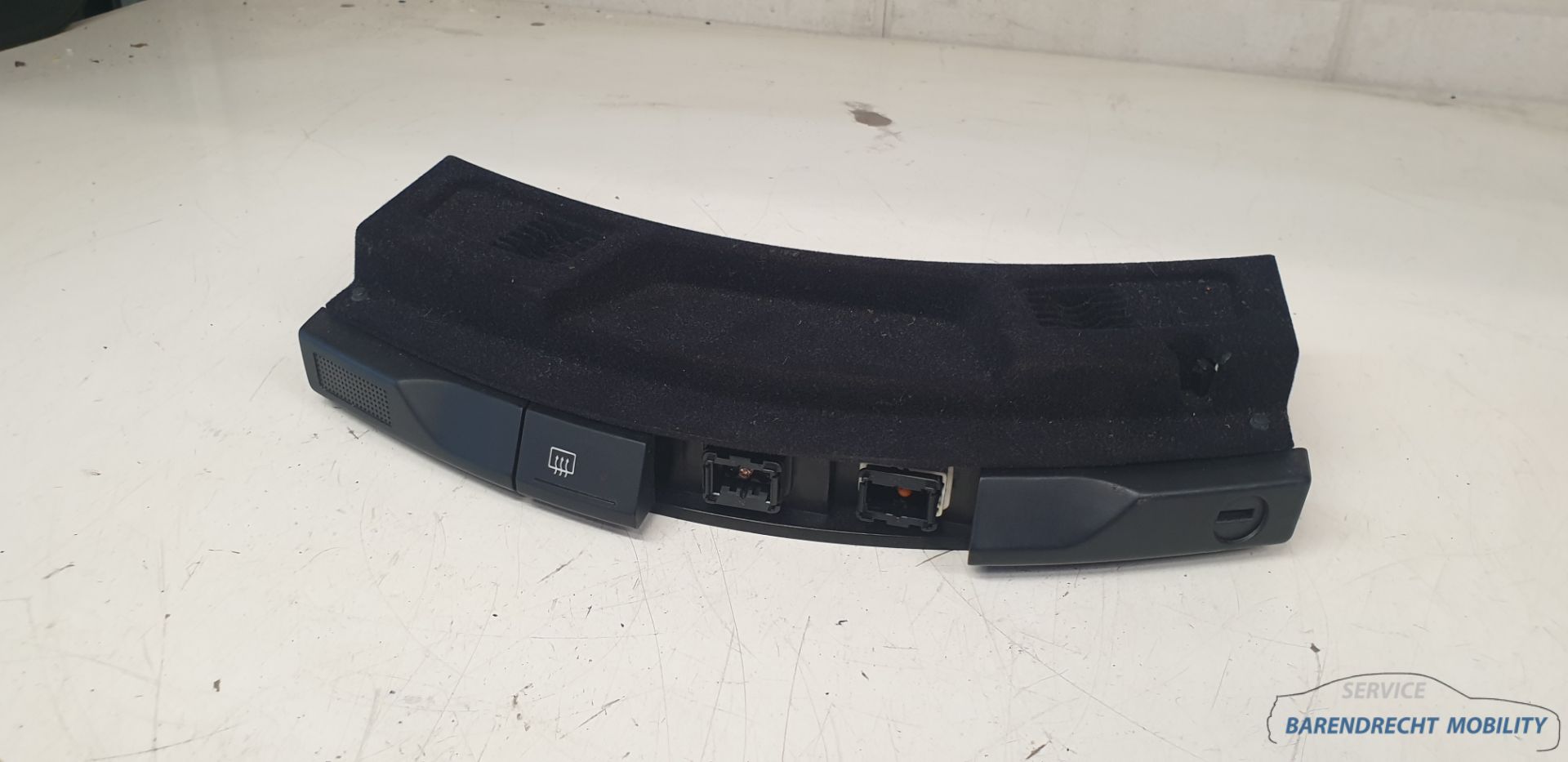 Gevarenlicht schakelaar Avantime dashboard trim 6025402401 origineel gebruikt 2001 / 2005