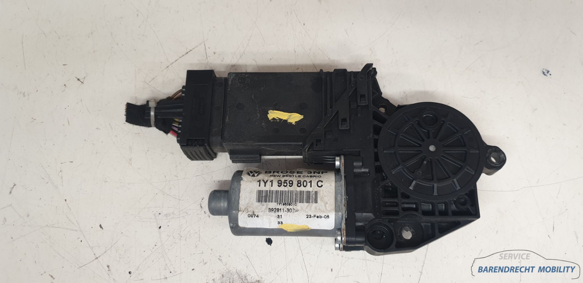 Fensterhebermotor VW Käfer Cabriolet vorne links LV 1Y1959801C Fahrerseite Original gebraucht 2002 / 2010