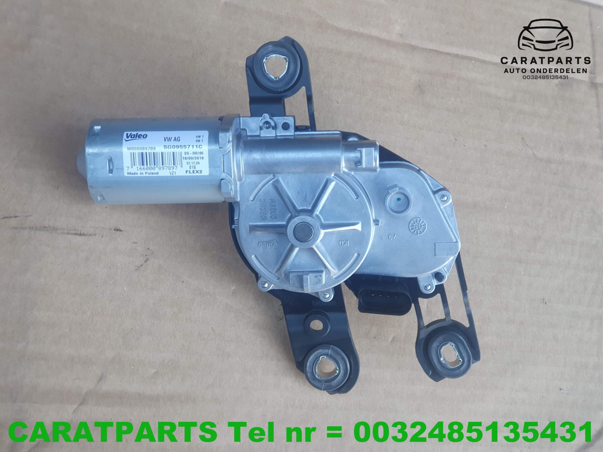 5G0955711C ruitenwissermotor vw ruitenwissermechaniek seat