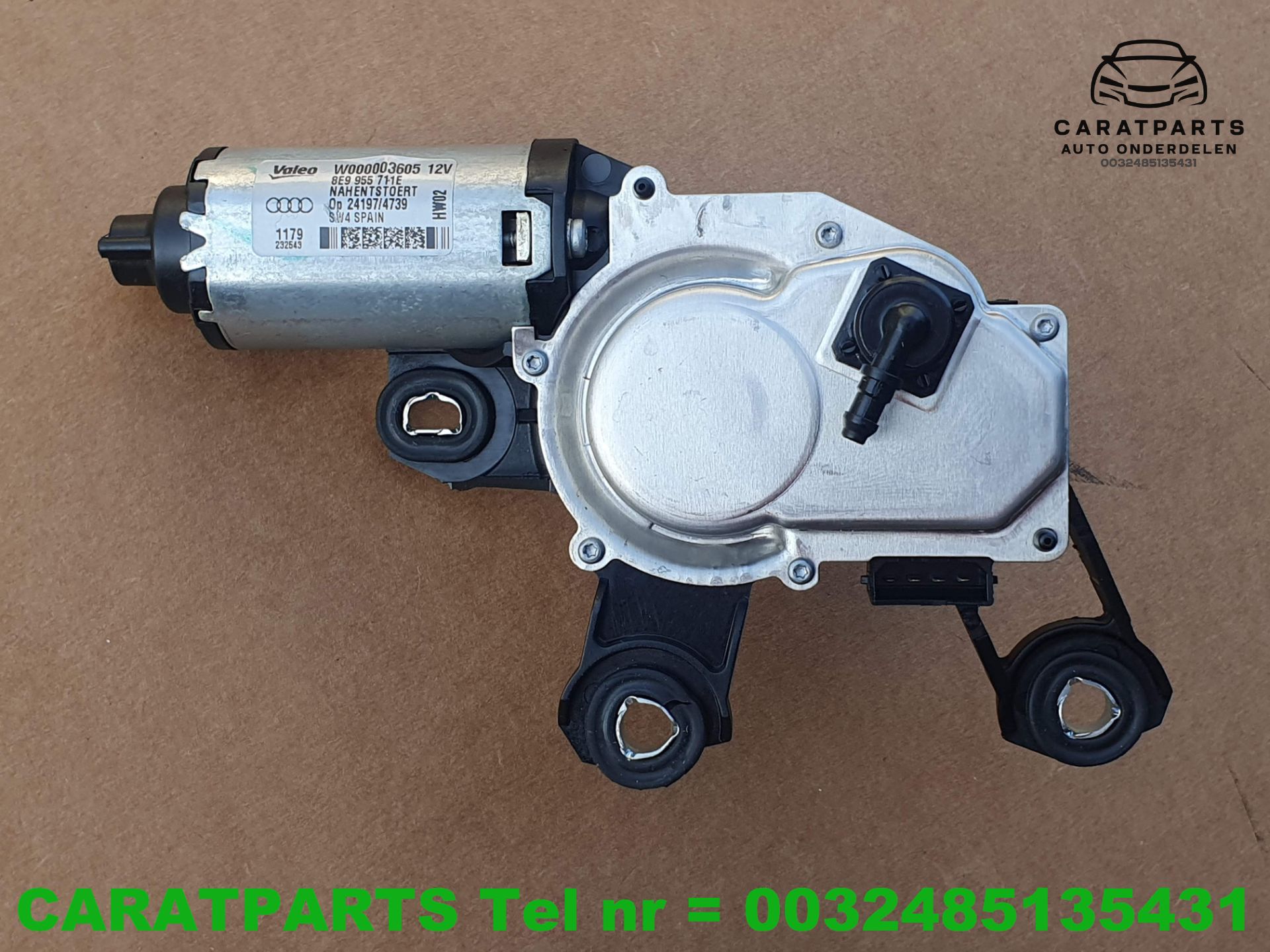 8E9955711E A3 ruitenwissermotor A4 wisser mechaniek Q7