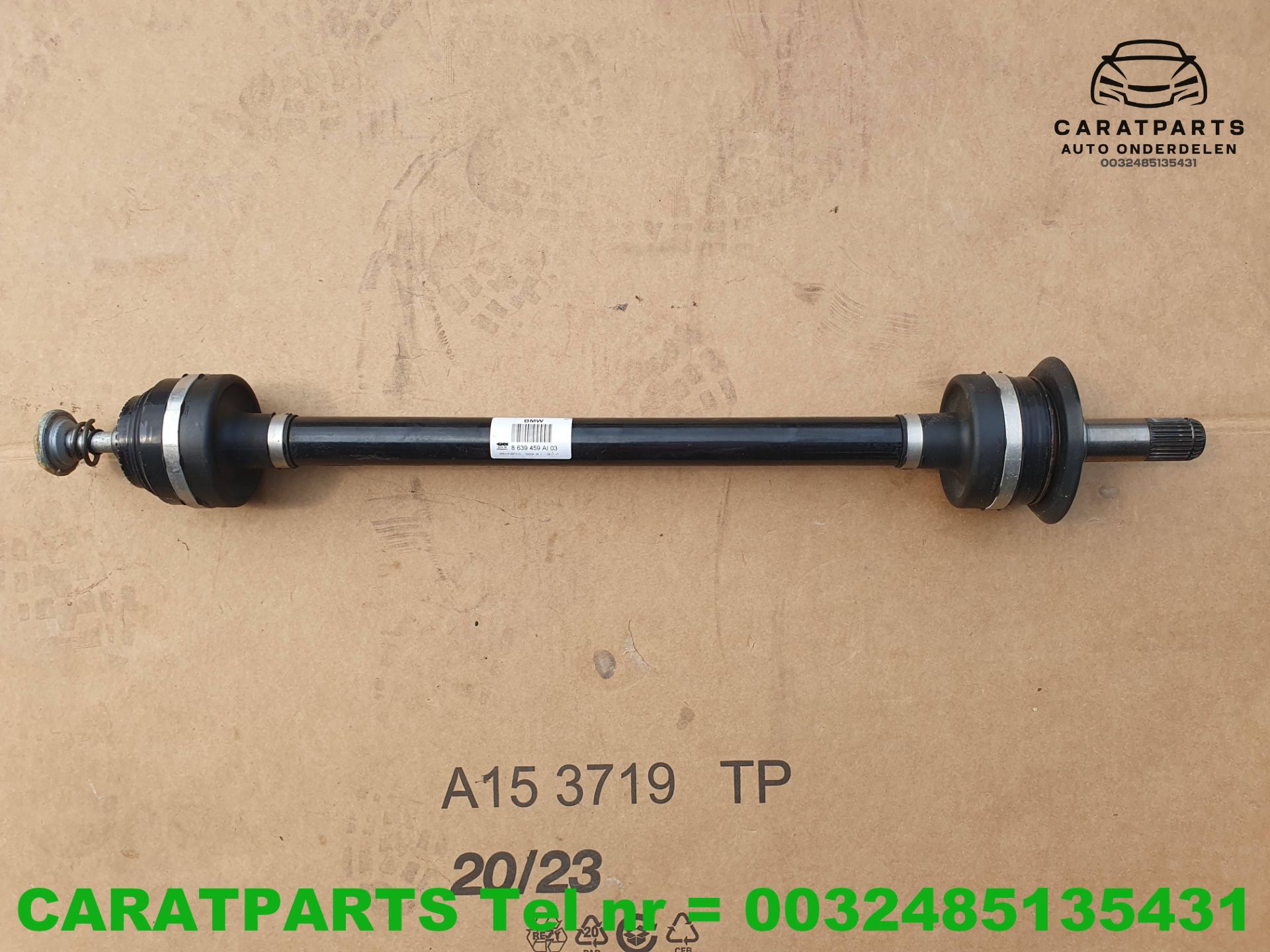 8639459 G12 aandrijfas G11 steekas G32 GT kardan g11 g12 g32