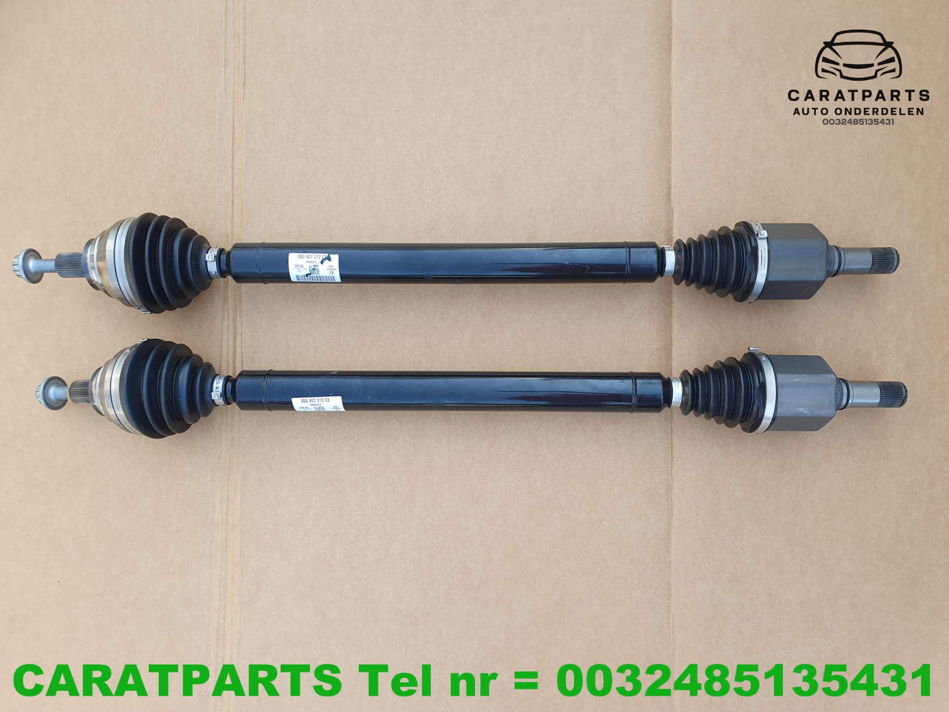 3Q0407272CE Arteon aandrijfas Passat Tiguan Q3 Caddy Superb