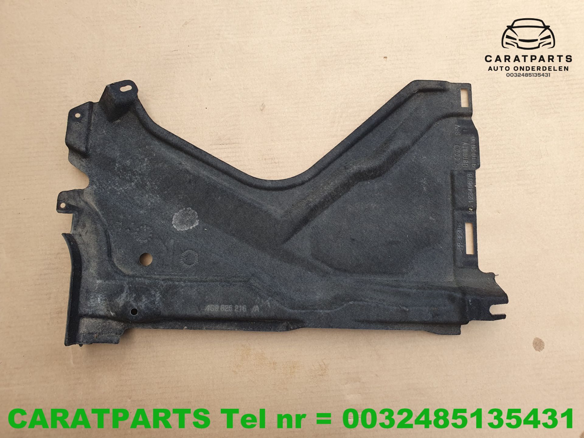 4G0825216A A6 bodem beschermplaat A6 4G C7 S6 RS6