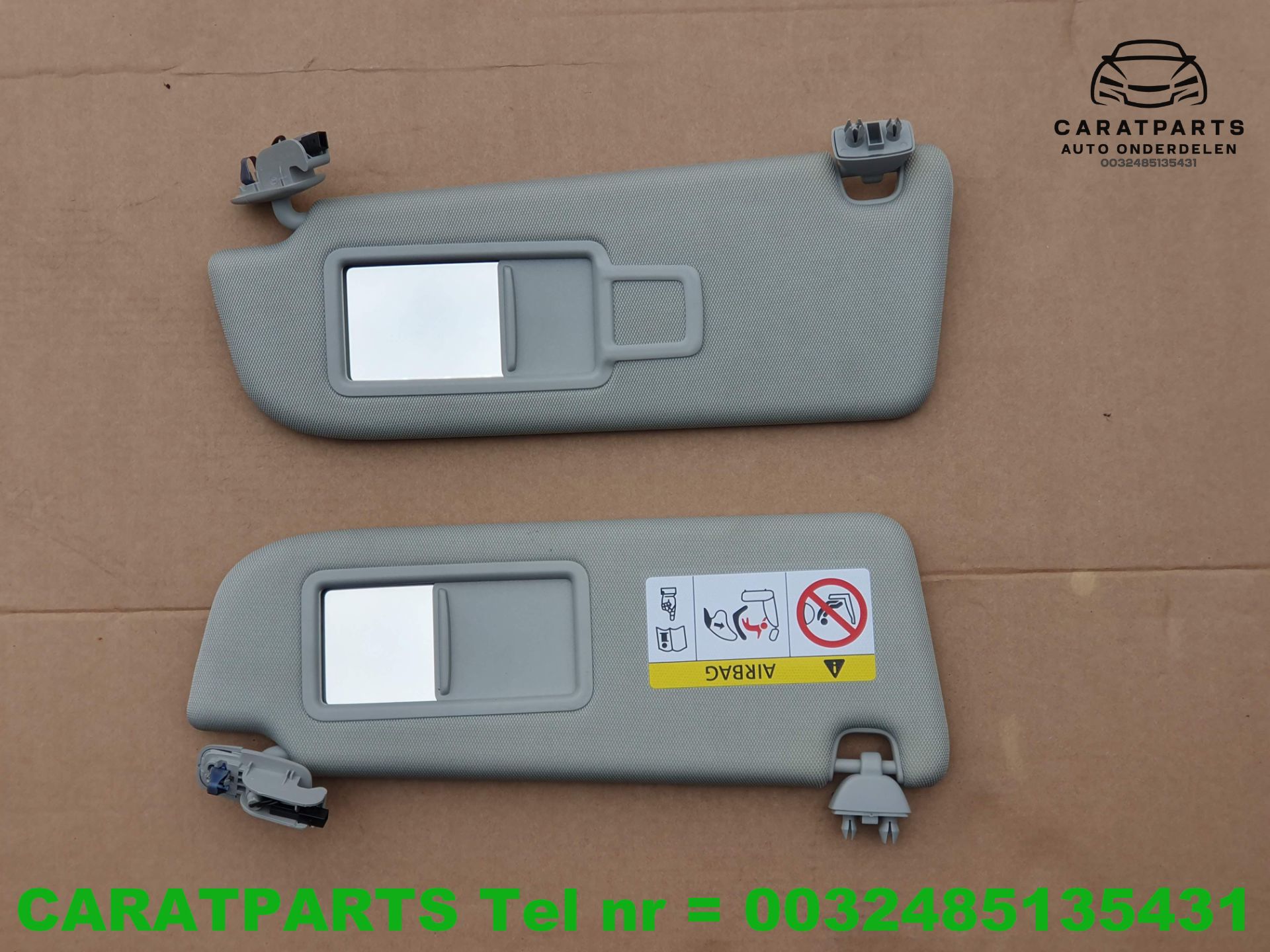 4G0857551 4G0857552 Audi A6 zonneklep A7 4G C7
