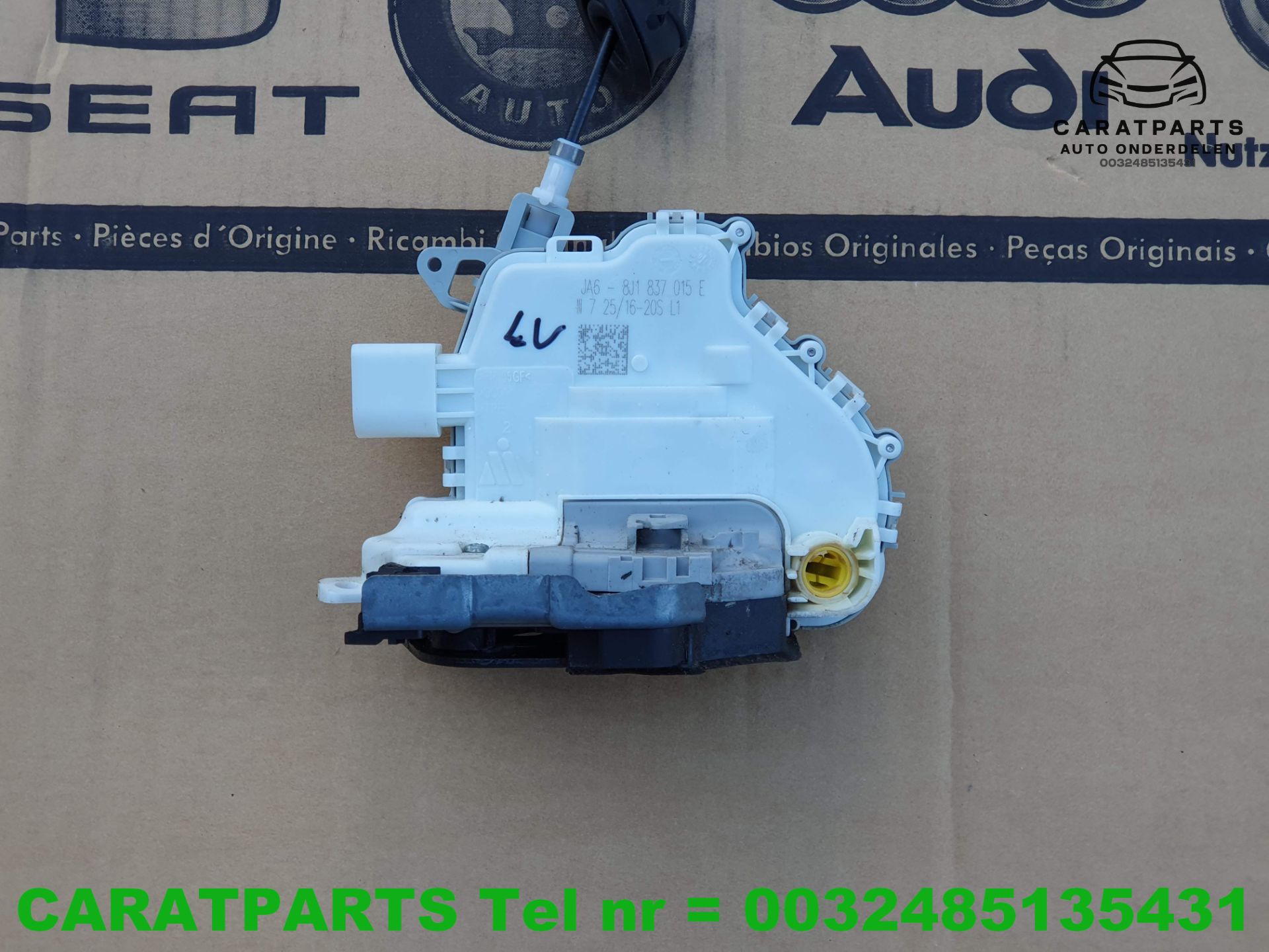 8J1837015E A4 portierslot A5 deurslot A6 A7 A8 Q3 Q2 Q7 ...