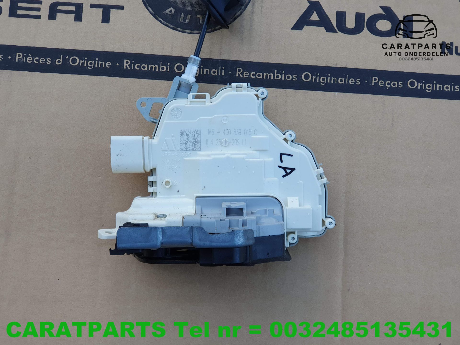 4G0839015C Touareg Türschloss RS3 Türschloss RS6 RS7 A6 A7 A3