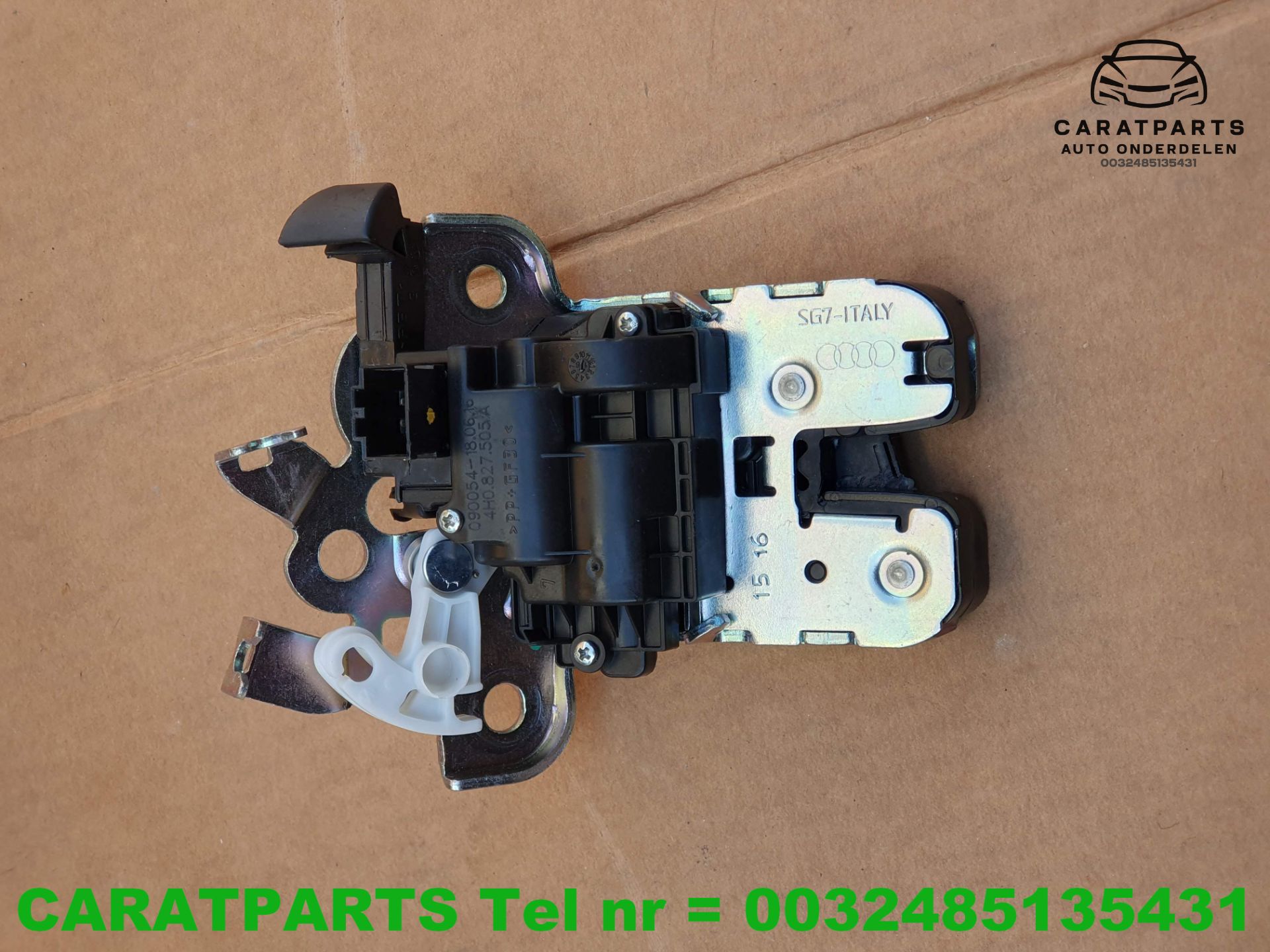 4H0827505A A6 tailgate lock a3 lock mechanism A8 TTRS ...