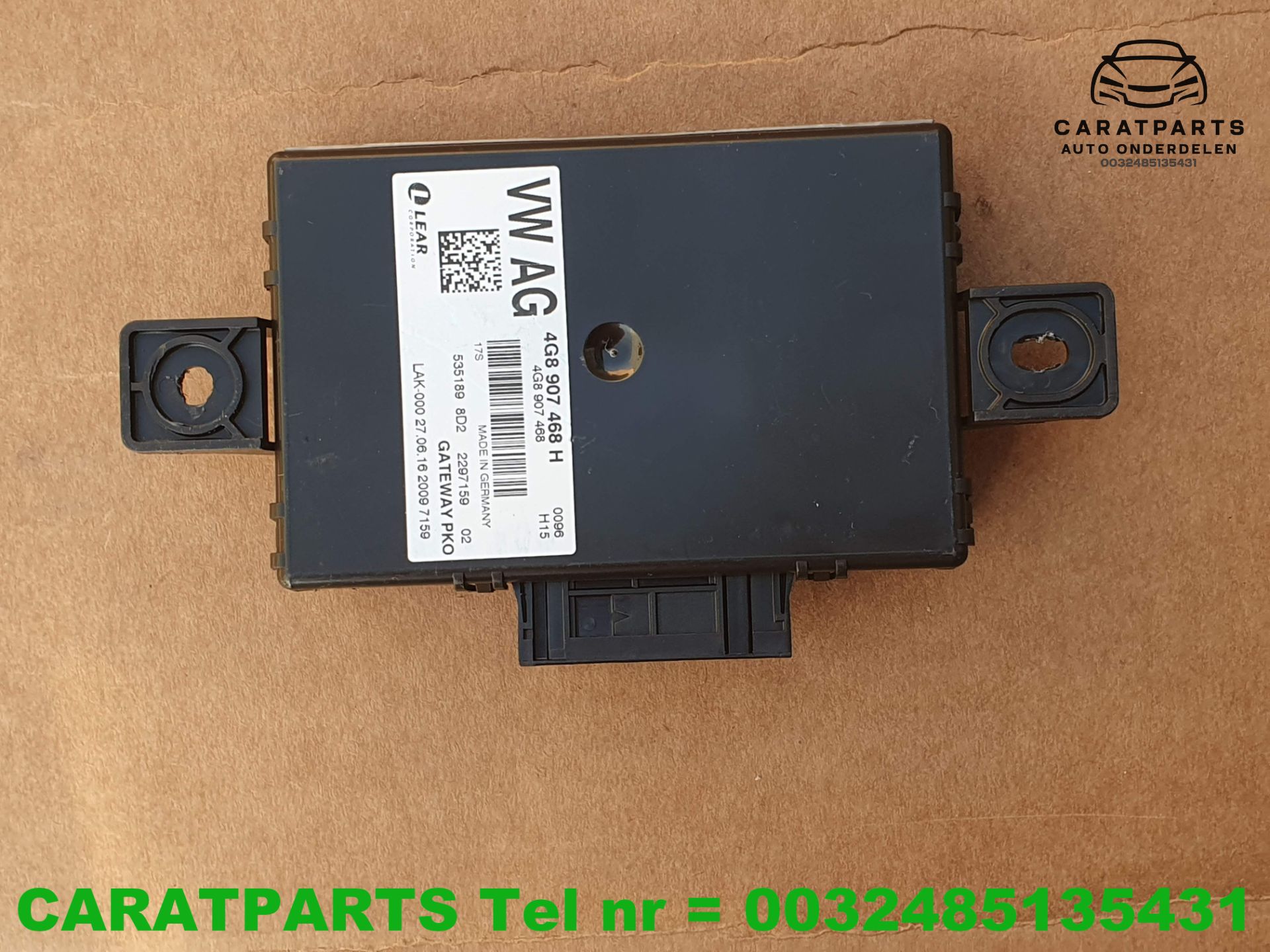 4G8907468 A6 gateway A7 CAN interface S6 databus S7 RS6 RS7
