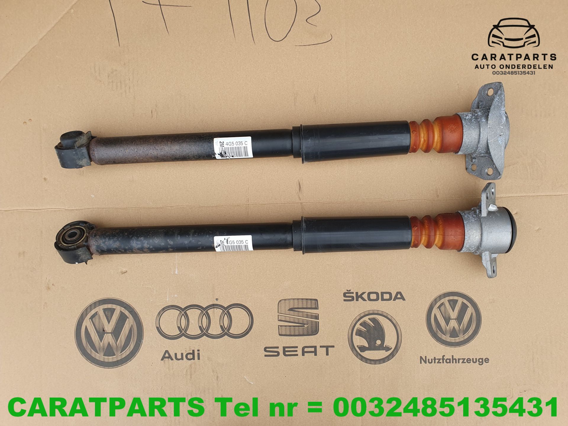4G5513035C Audi A6 schokdemper A7 schokbreker a6 4g c7