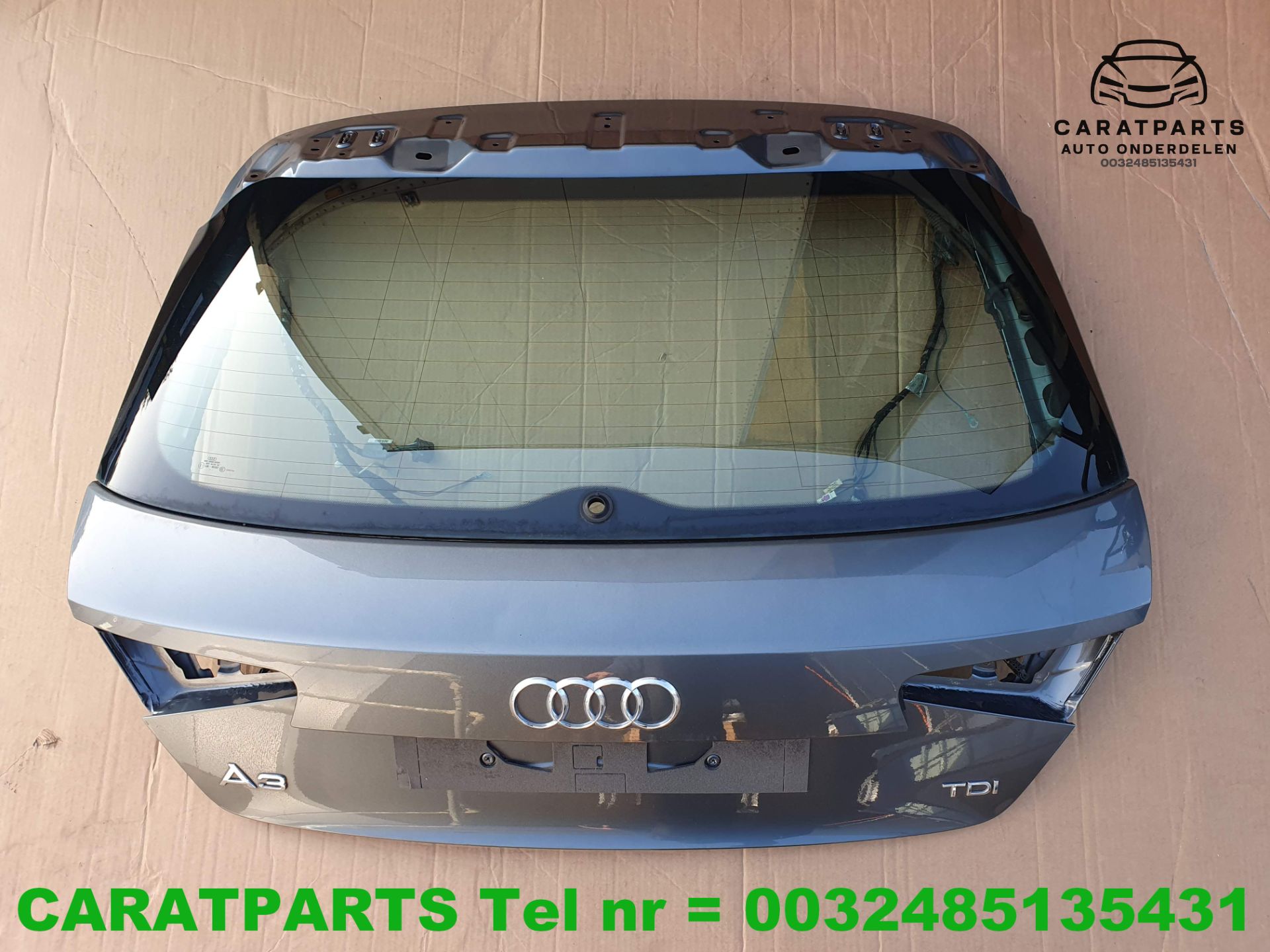 Achterklep Audi A3 kofferdeksel A3 8V hayon 8V3827025