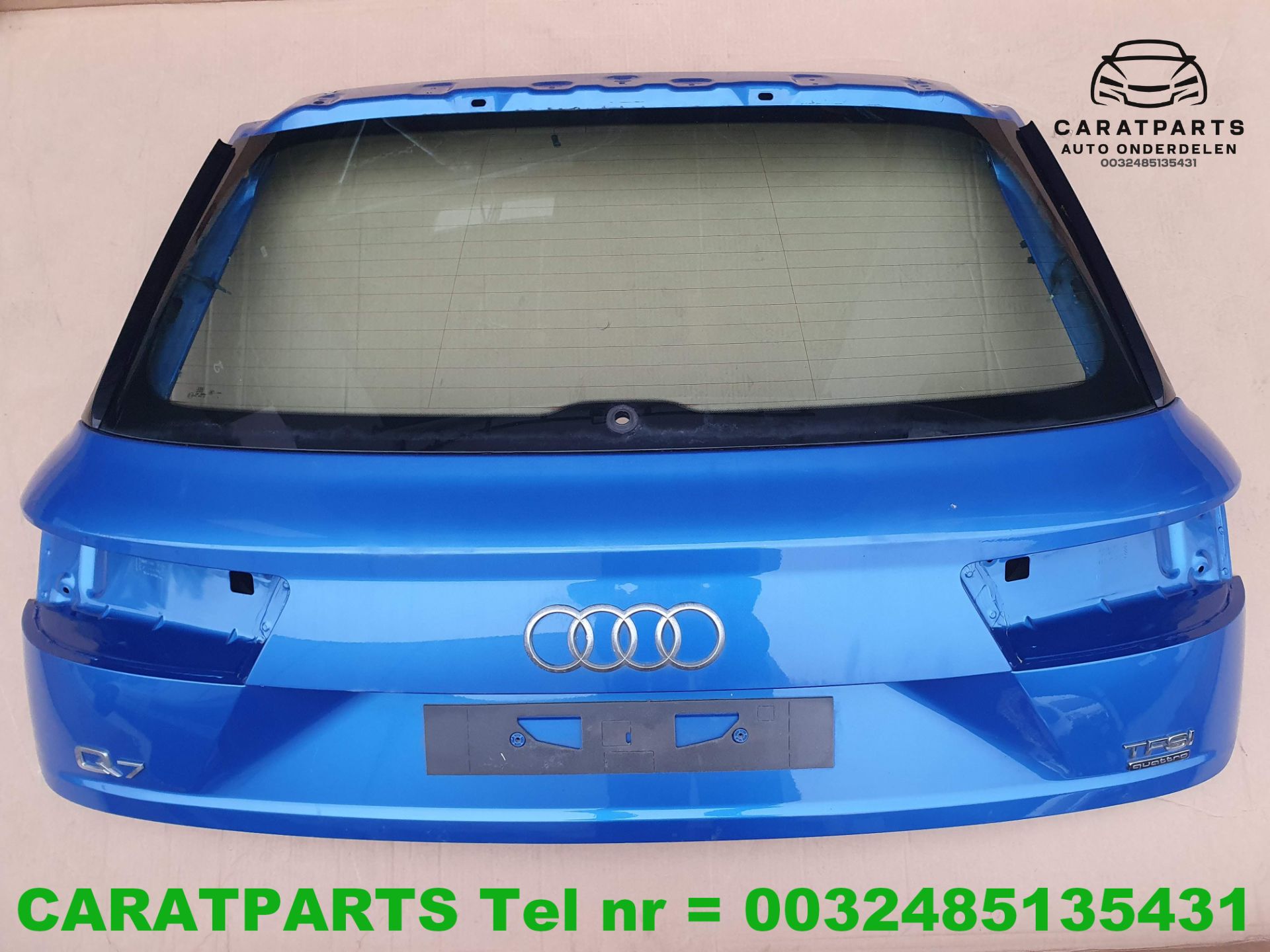 4M0827025 Q7 kofferdeksel Q7 achterklep q7 4m = 2015-2020