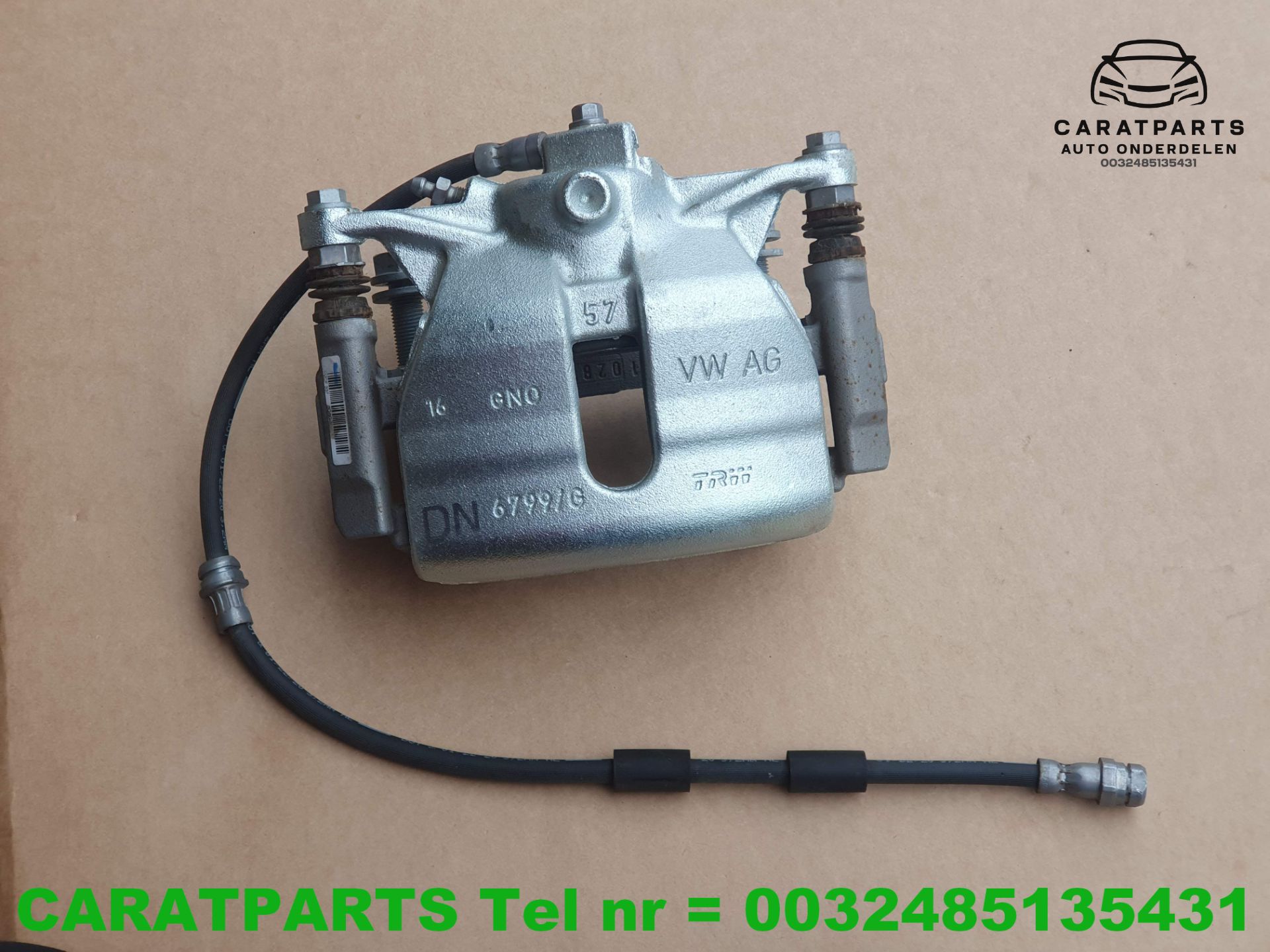 3Q0615106G Passat remklauw Arteon remtang A3 Golf 8 Q3