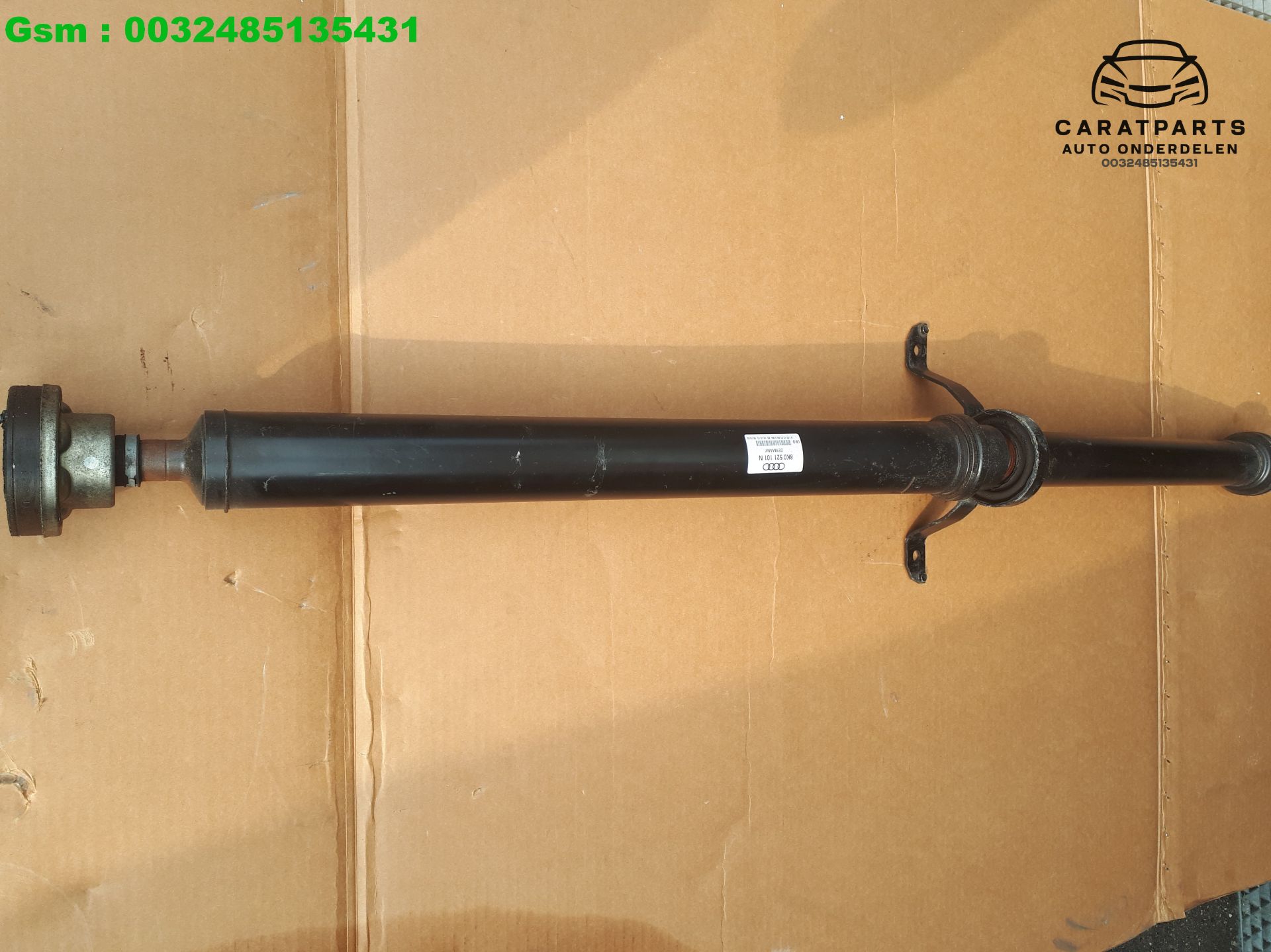 8k0521101n A4 tussenas a5 aandrijfas A4 8K B8 2008-2015