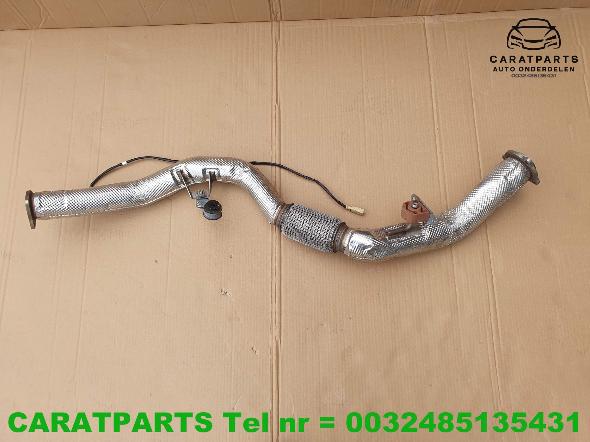 4G0253350G Audi a6 uitlaatpijp met voeler a5 a4 q5