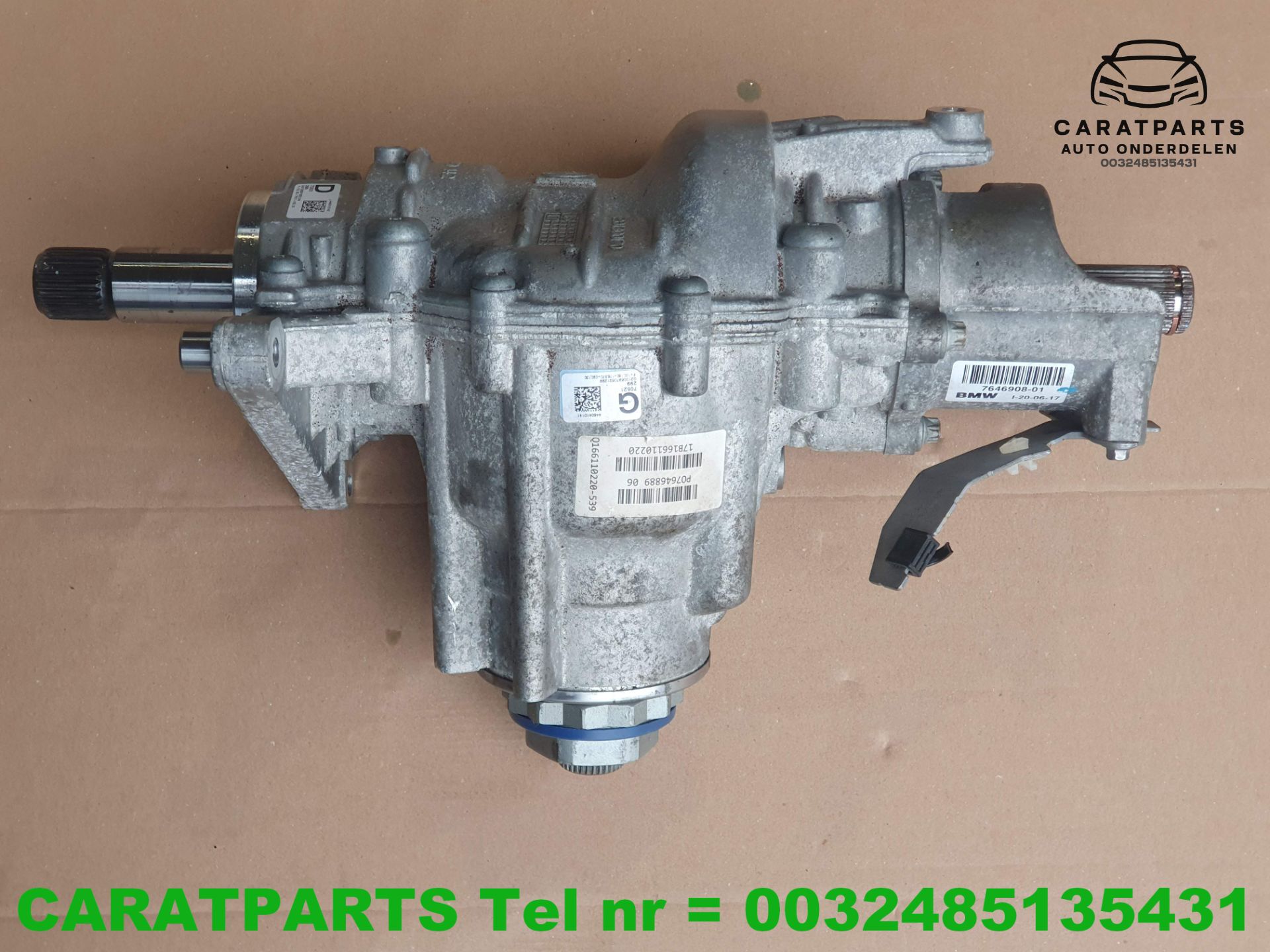 27107646889 7646889 bmw tussenbak mini haakse overbrenging
