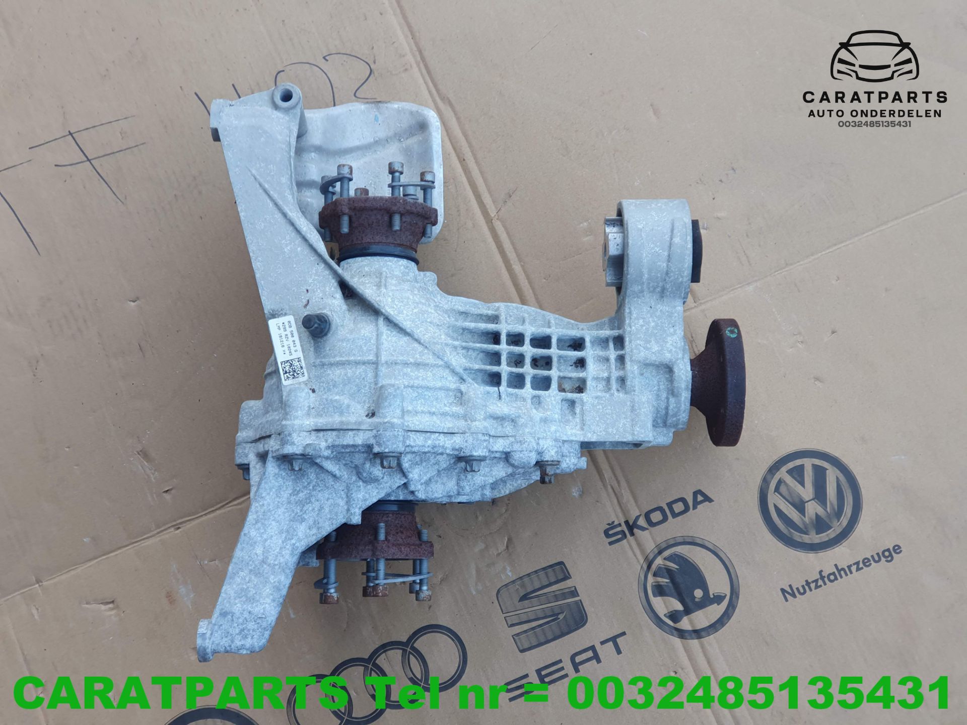 0DB500043G RZV A4 differentieel A5 cardanklok A4 tussenbak