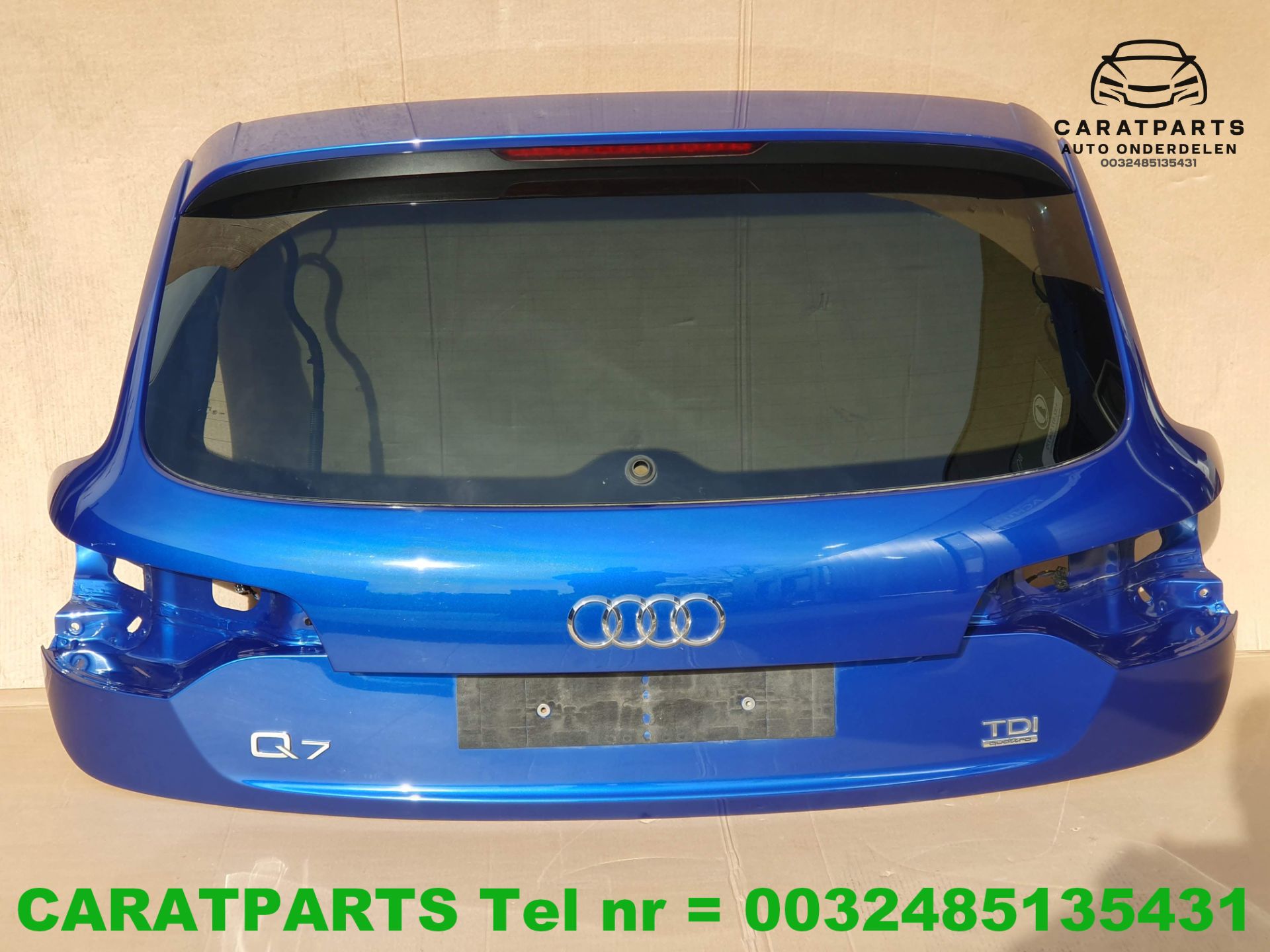 4L0827023B Q7 kofferdeksel Q7 achterklep q7 4l