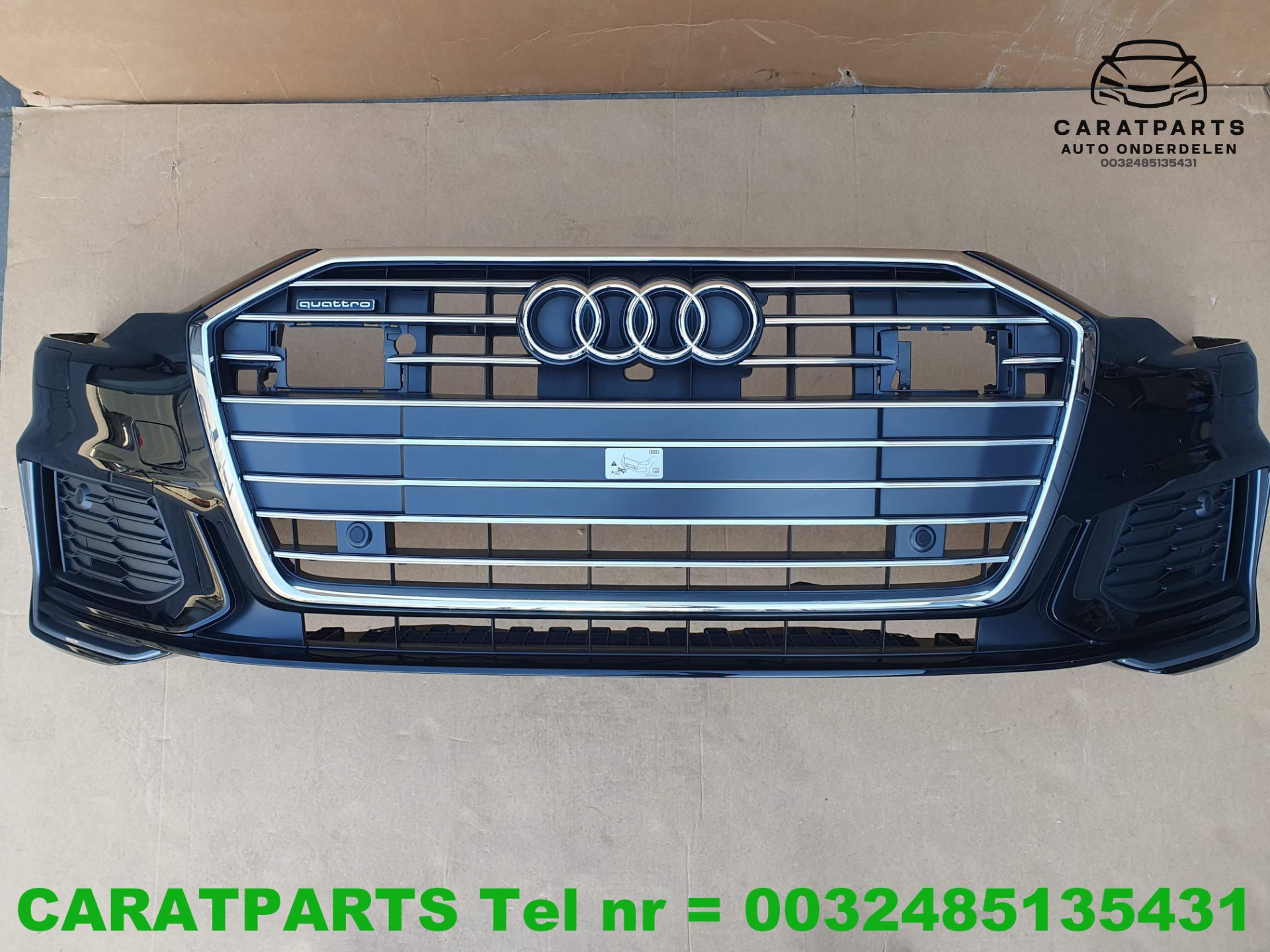 4K0807065B Audi A6 bumper A6 voorbumper A6 C8 4K S Line LY9T
