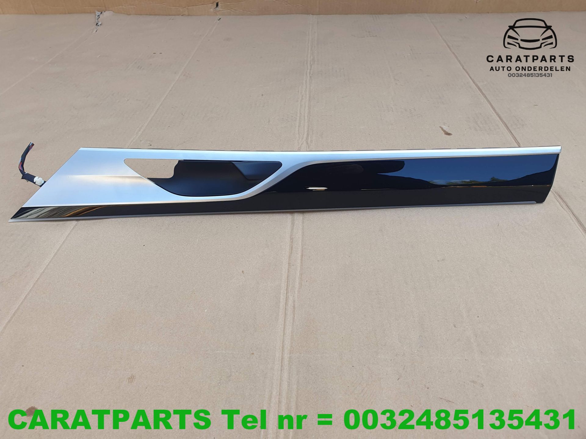 8077768 M760 Interieurlijst G12 inleg lijsten Piano lack