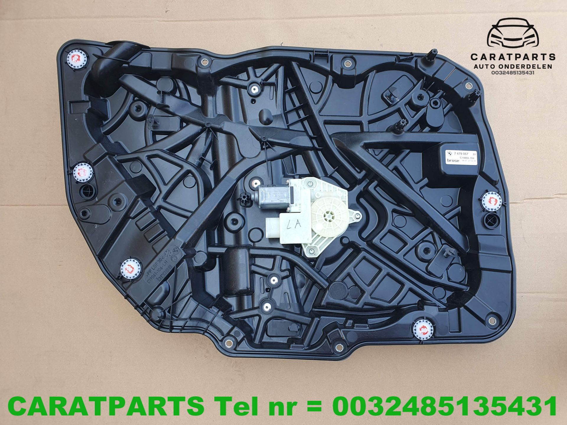 BMW G12 Raammechanisme ruitmechaniek M760LIX 7479057 7422877