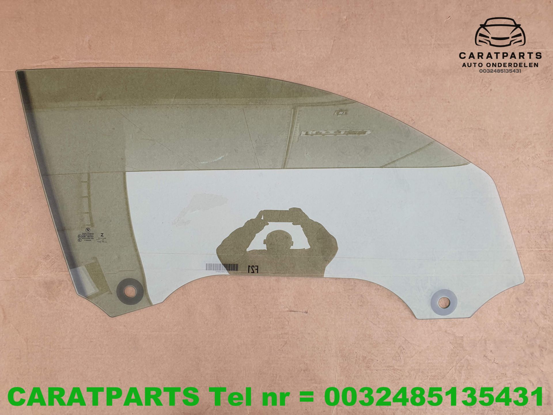 7268720 F22 portierruit F23 ruit F21 raam F87 portier ruit
