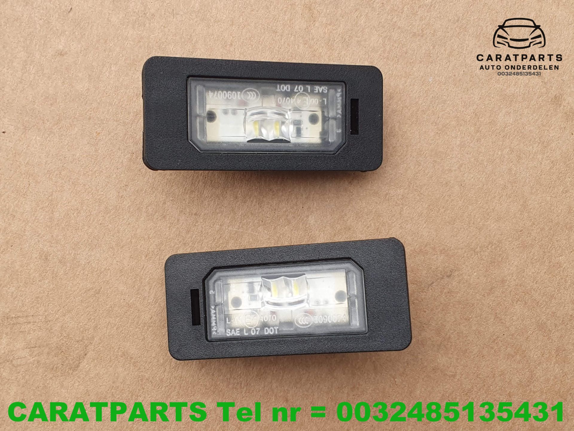 7193293 1 2 3 serie LED kentekenverlichting 4 5 serie X1 X5