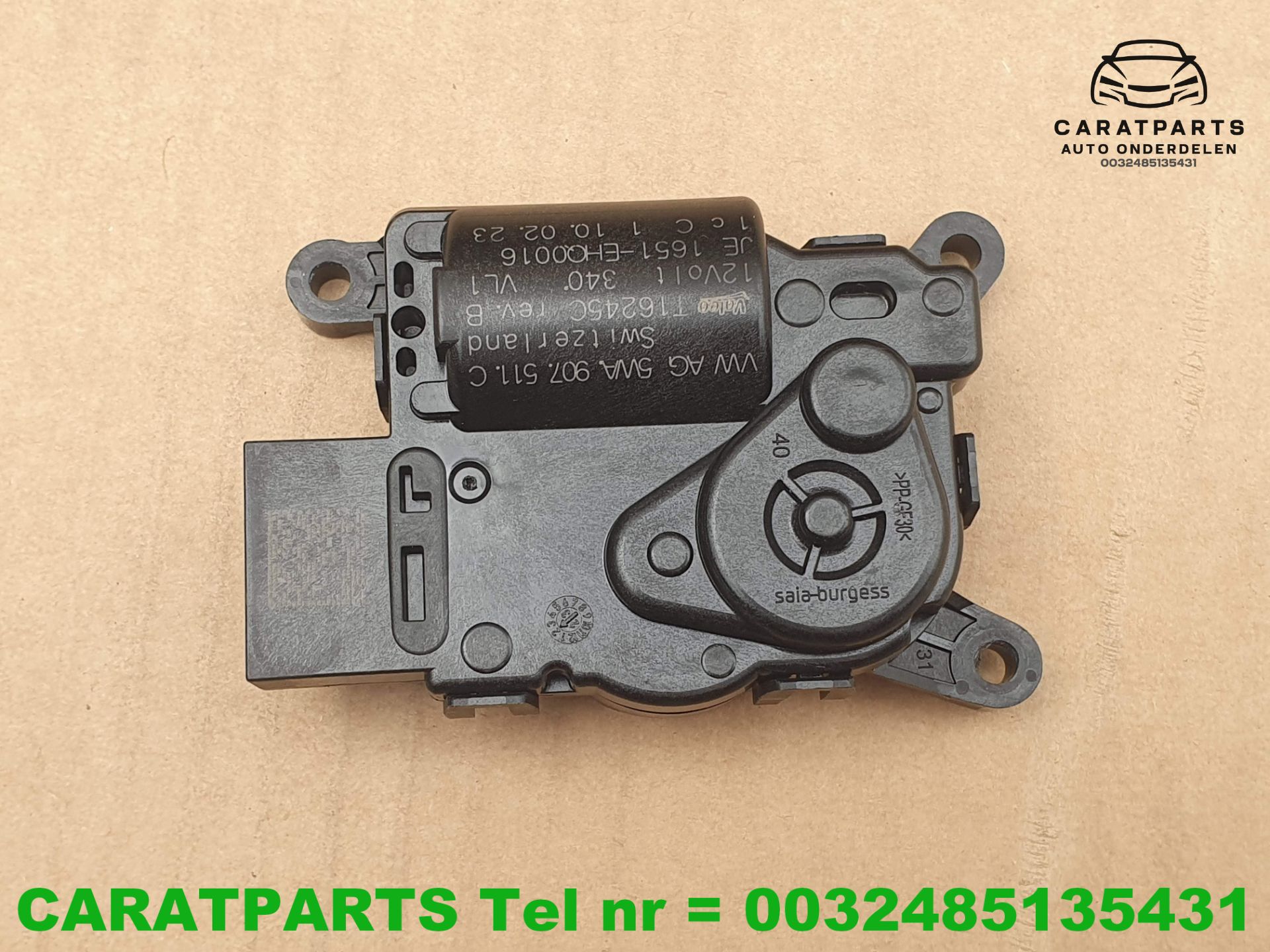 5WA907511C RS3 S3 A3 stelmotor kachel Formentor Kodiaq ID.7
