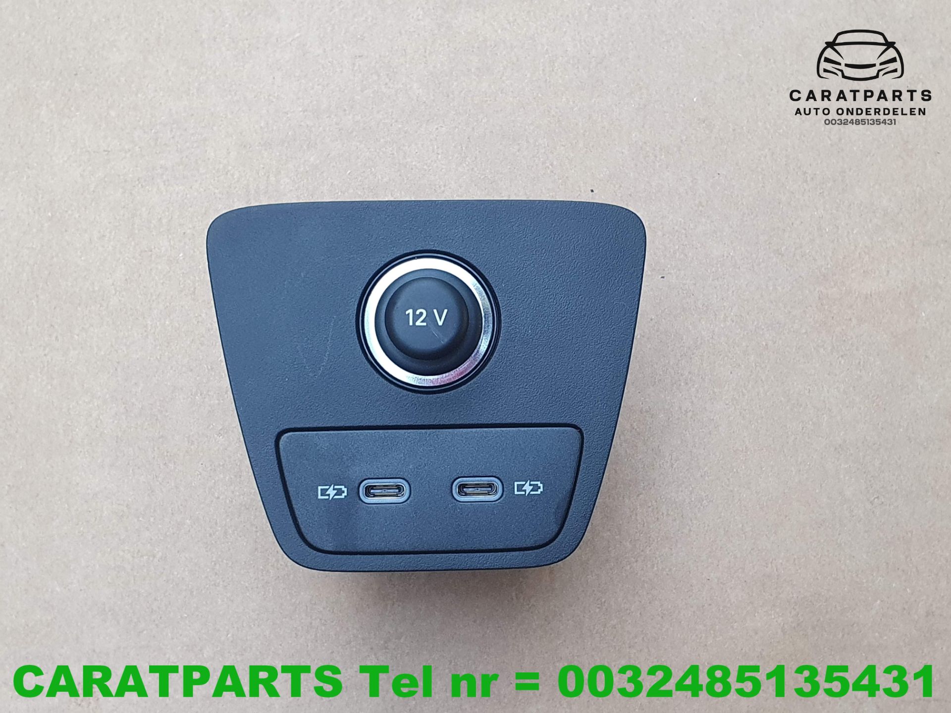 2G6035954 Audi Q4 E Tron usb aansluiting Q4 dubbel USB poort