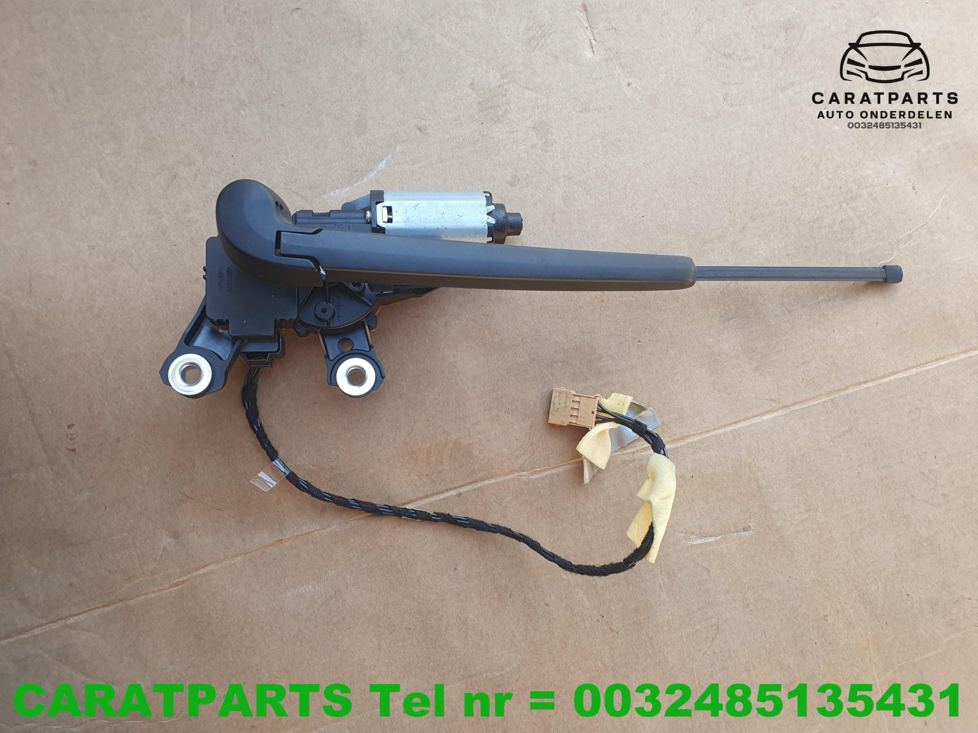 7P6955711 Volkswagen Touareg RUITENWISSERMOTOR ACHTER
