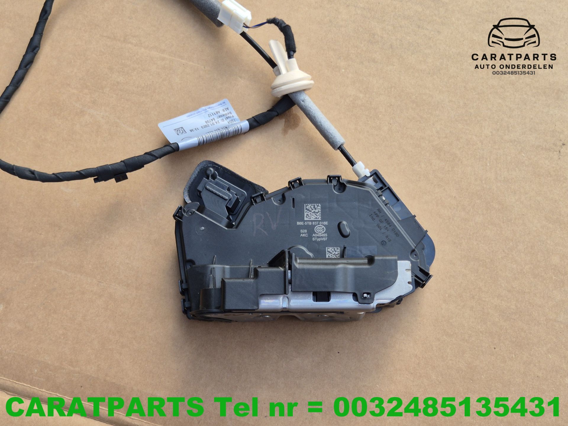 5TB837016E A1 RS3 Q3 Q4 portierslot Golf 8 ID.Buzz Arteon