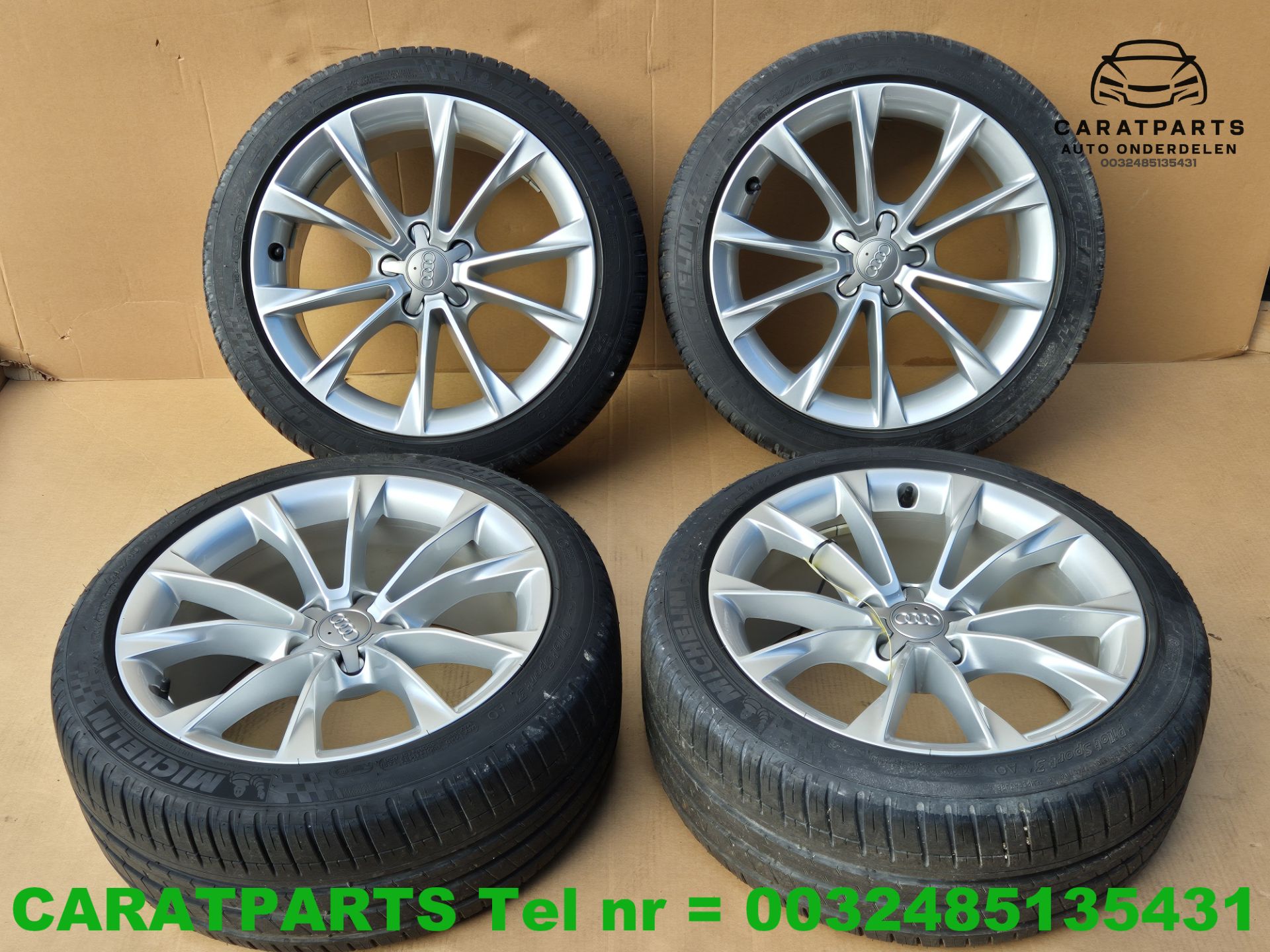 8T0601025CA Jantes d'origine Audi A5 a5 Michelin 245 40 18
