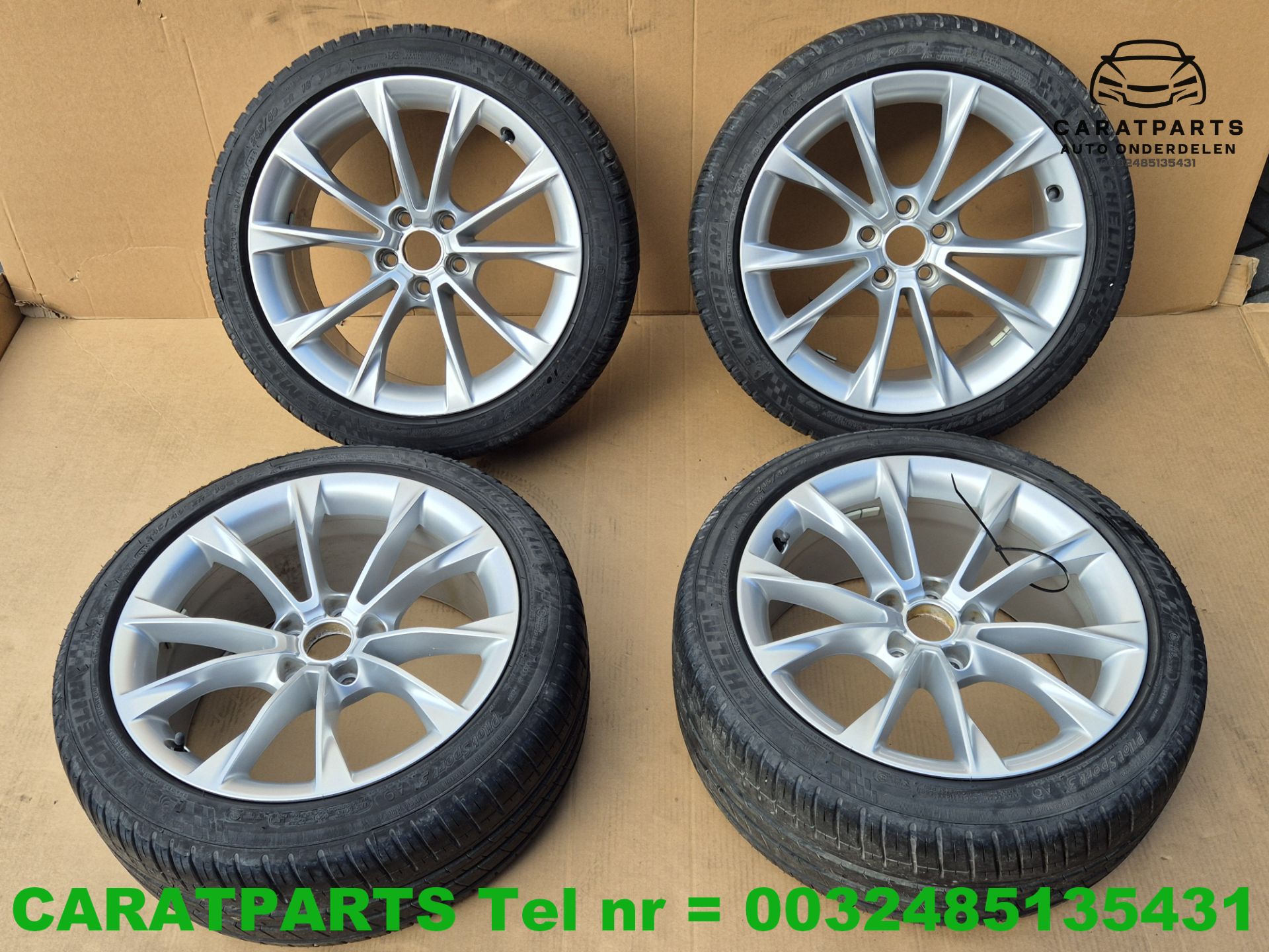 8T0601025CA Jantes d'origine Audi A5 a5 Michelin 245 40 18