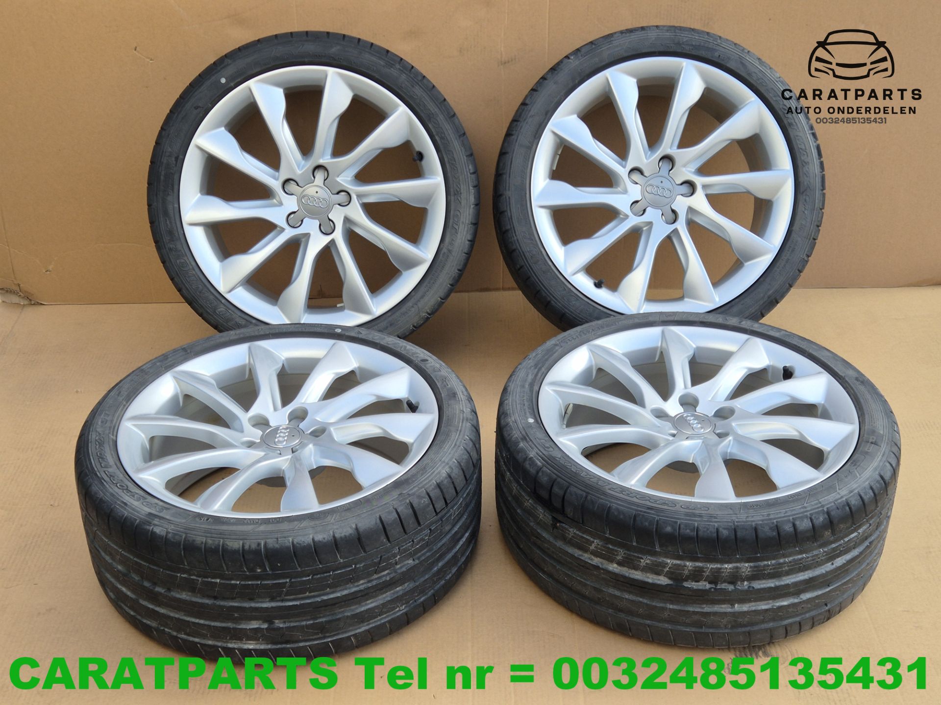 8T0601025BR Originele Audi A5 velgen a5 michelin 255 35 19