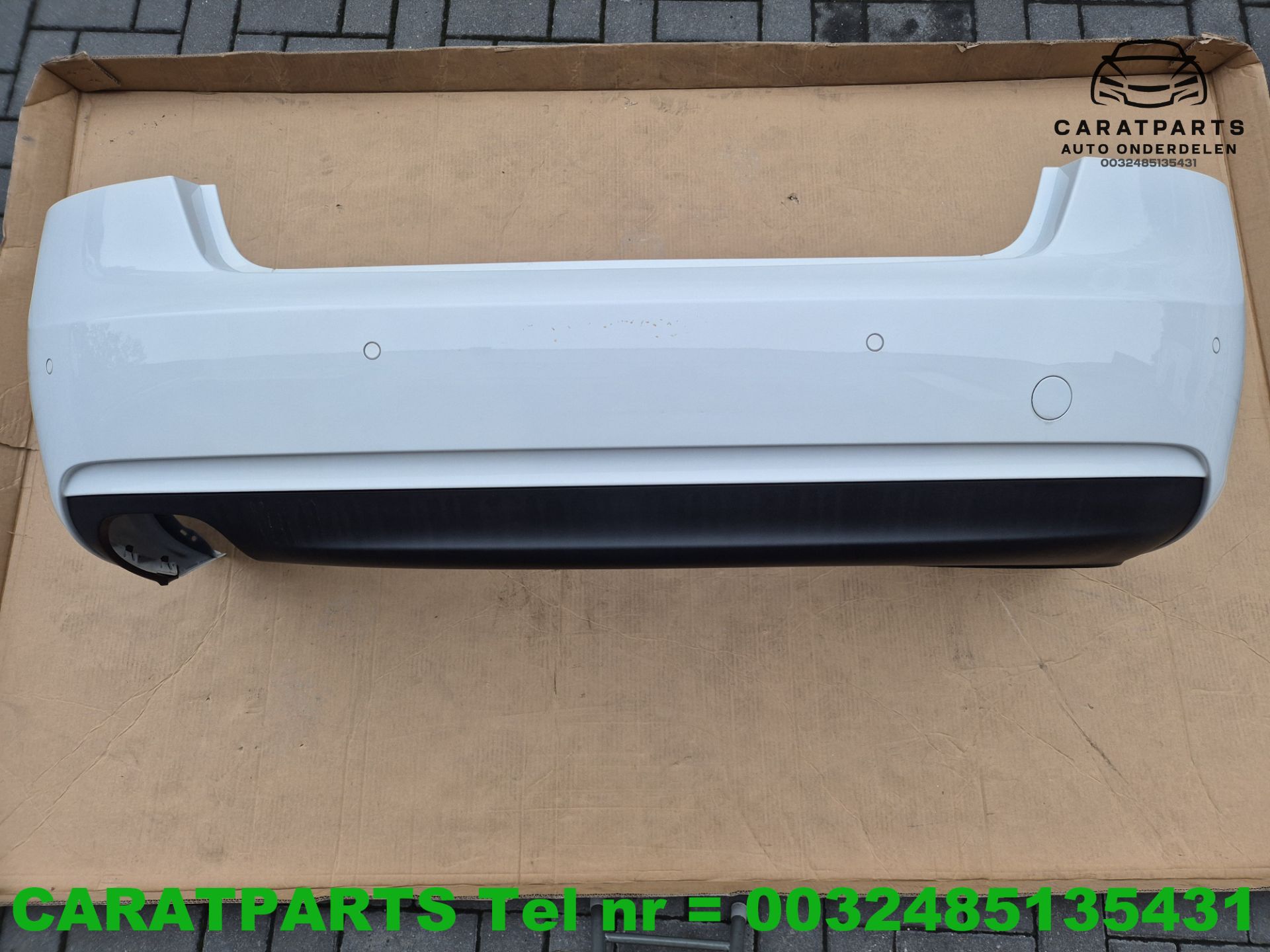 8T8807511D a5 achterbumper a5 sportback a5 LY9C Ibis White