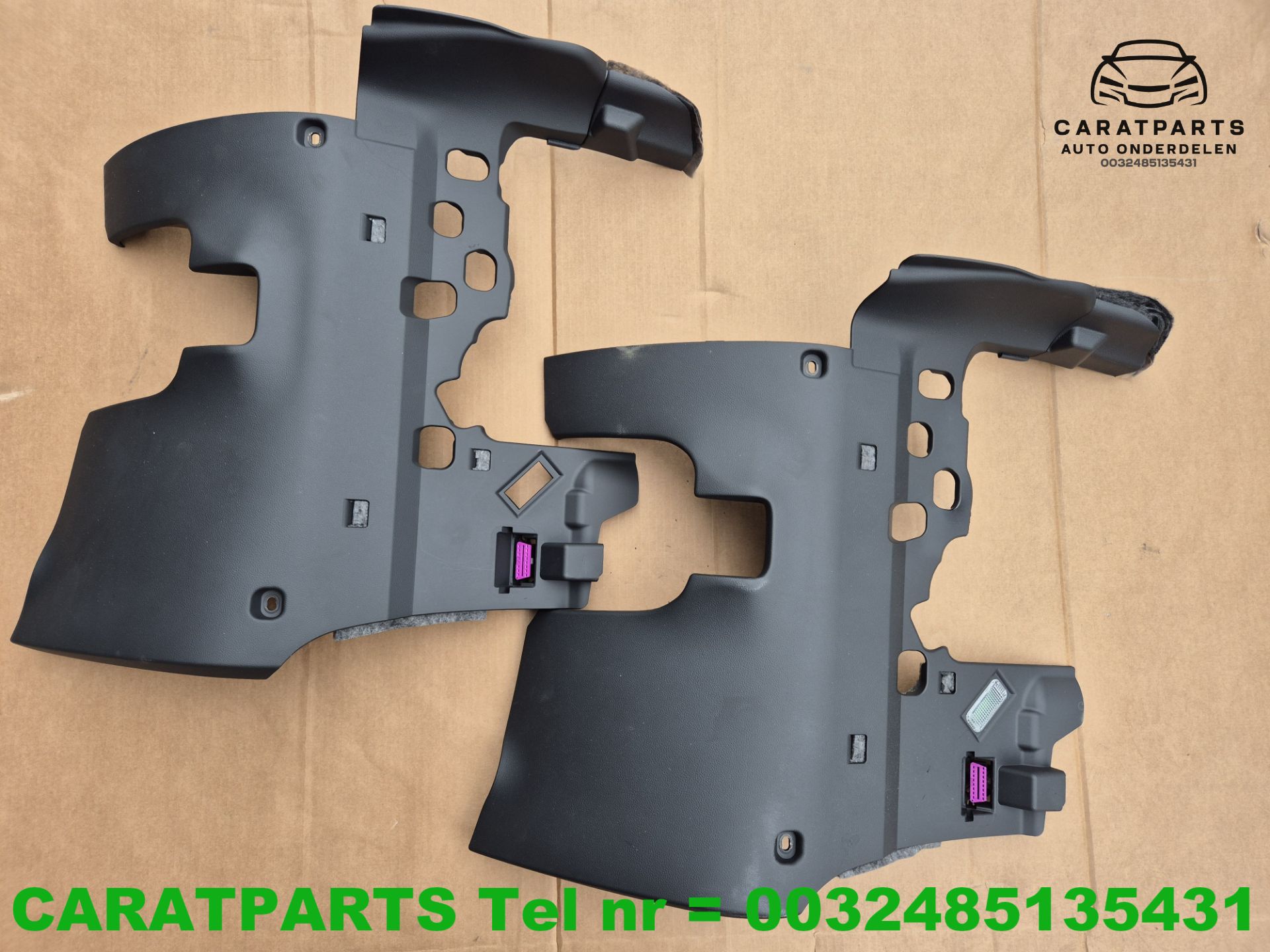 8K1863075A Audi A5 dashboard bekleding A4 B8 8K Soul zwart