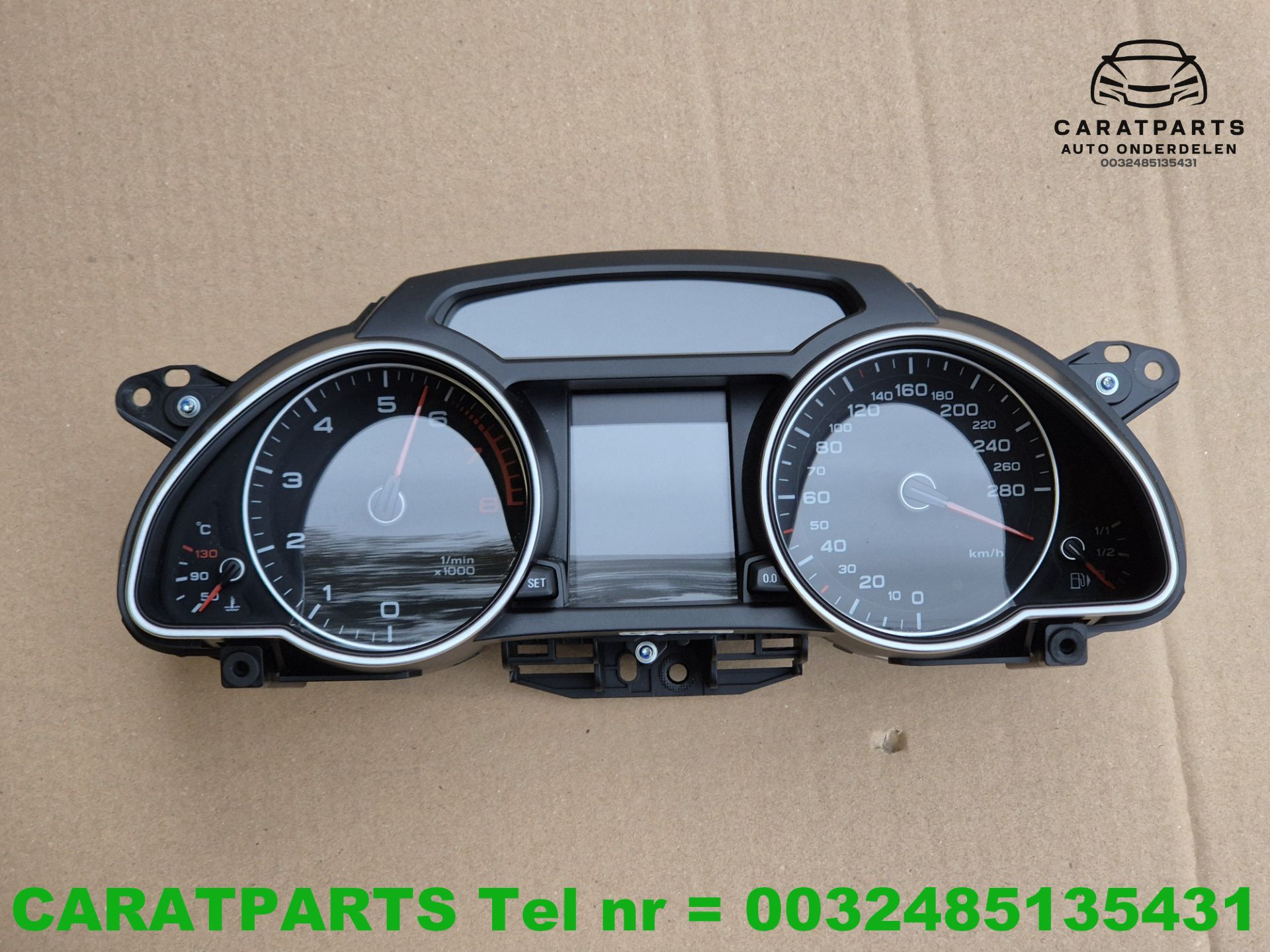 8T0920932Q A5 kilometerteller a5 tellerklok tacho a5 cockpit
