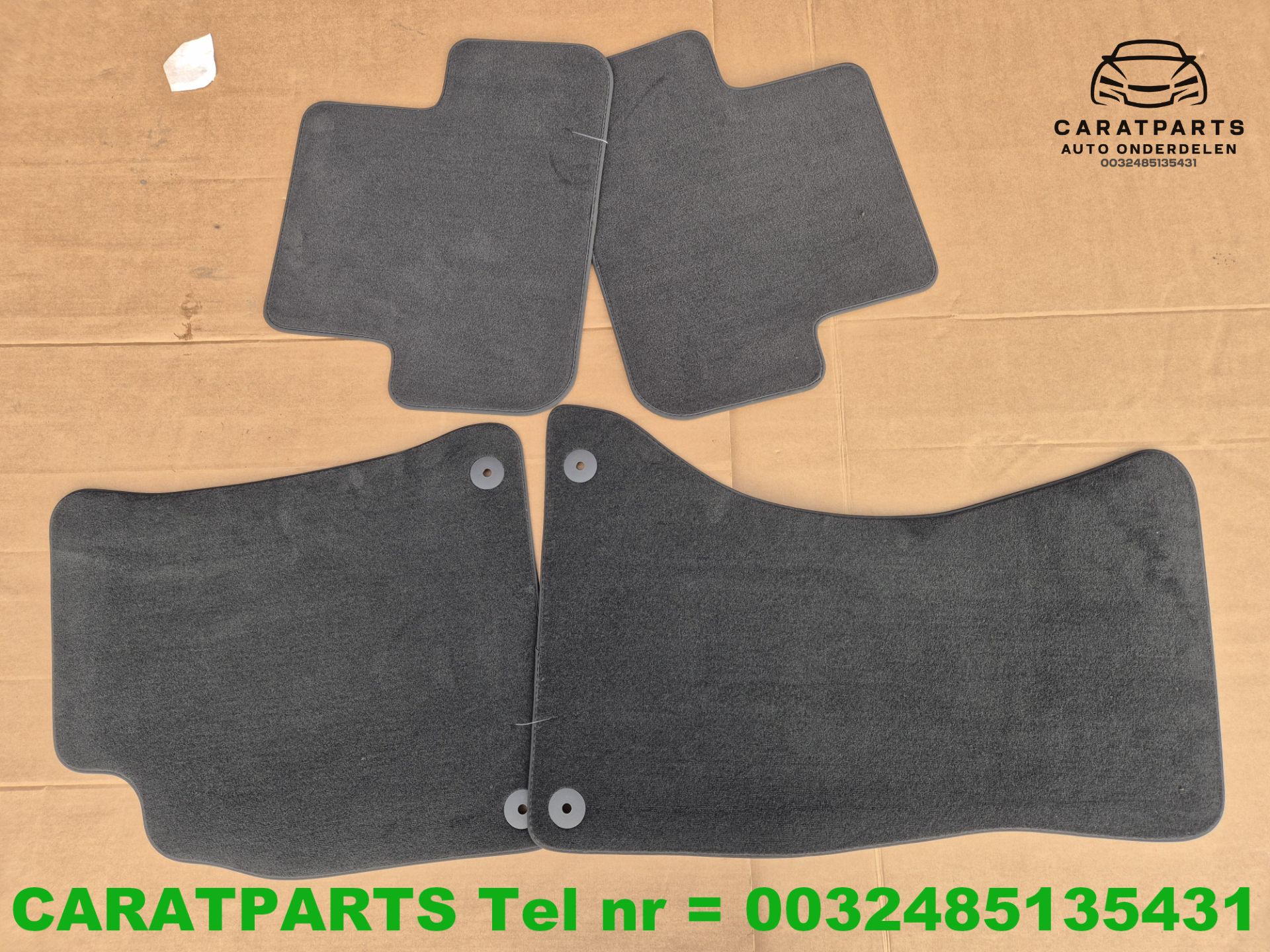 8K1863691F 8K0864450B Audi A5 Matten set A5 vloermatten A4