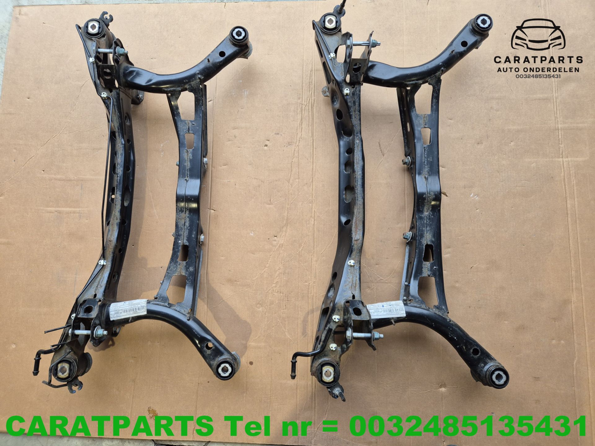 3Q0505235AC A3 8Y achteras Q3 achterbrug Tiguan Arteon ...