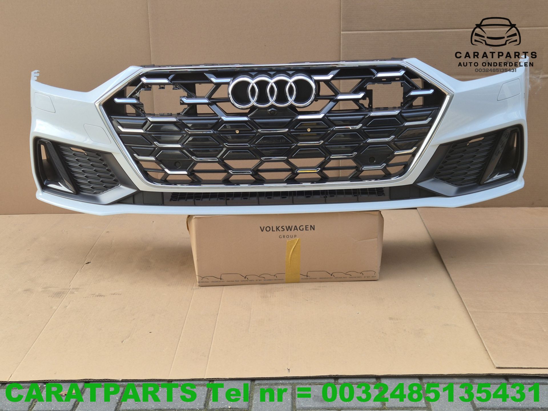 4K8807065 Audi A7 bumper A7 voorbumper A7 C8 4K S Line LS9R