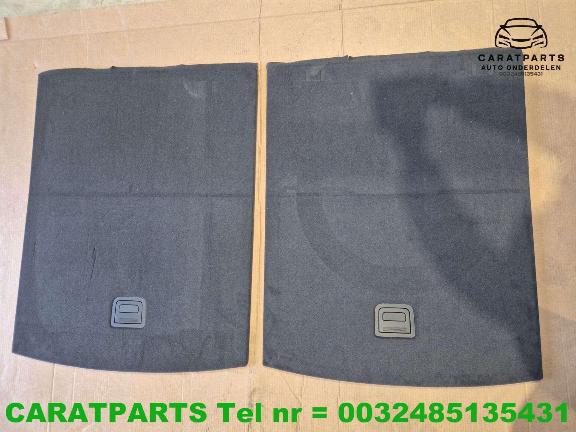 4KE861531A Audi e-tron kofferbakmat E-Tron vloermat e-tron