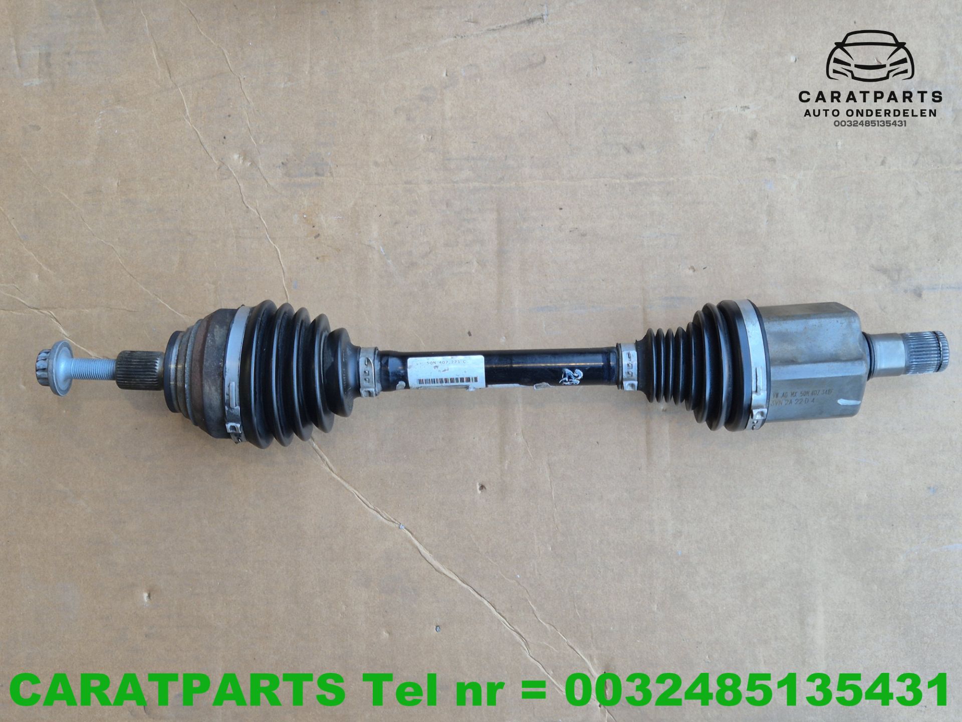 5QN407271C Cupra Formentor arbre de transmission Tiguan Allspace cardan